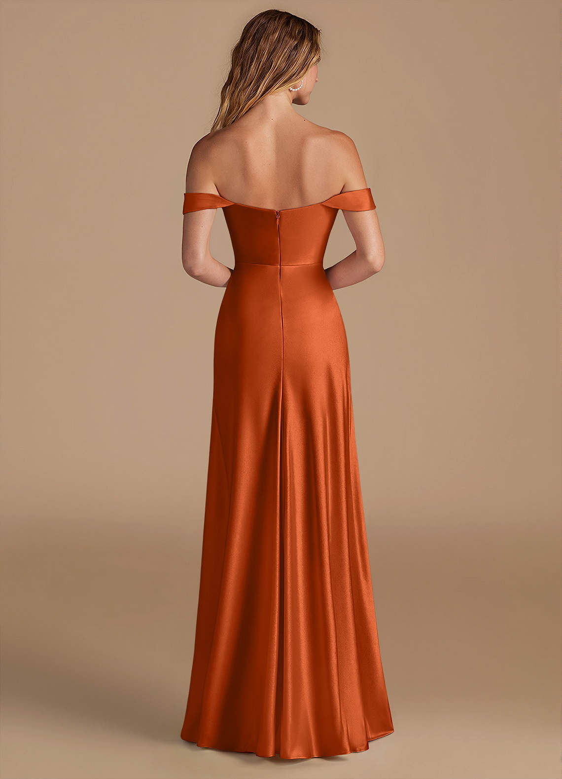 sachin and babi light blue dress Atria Long Prom Dress with Statement Back