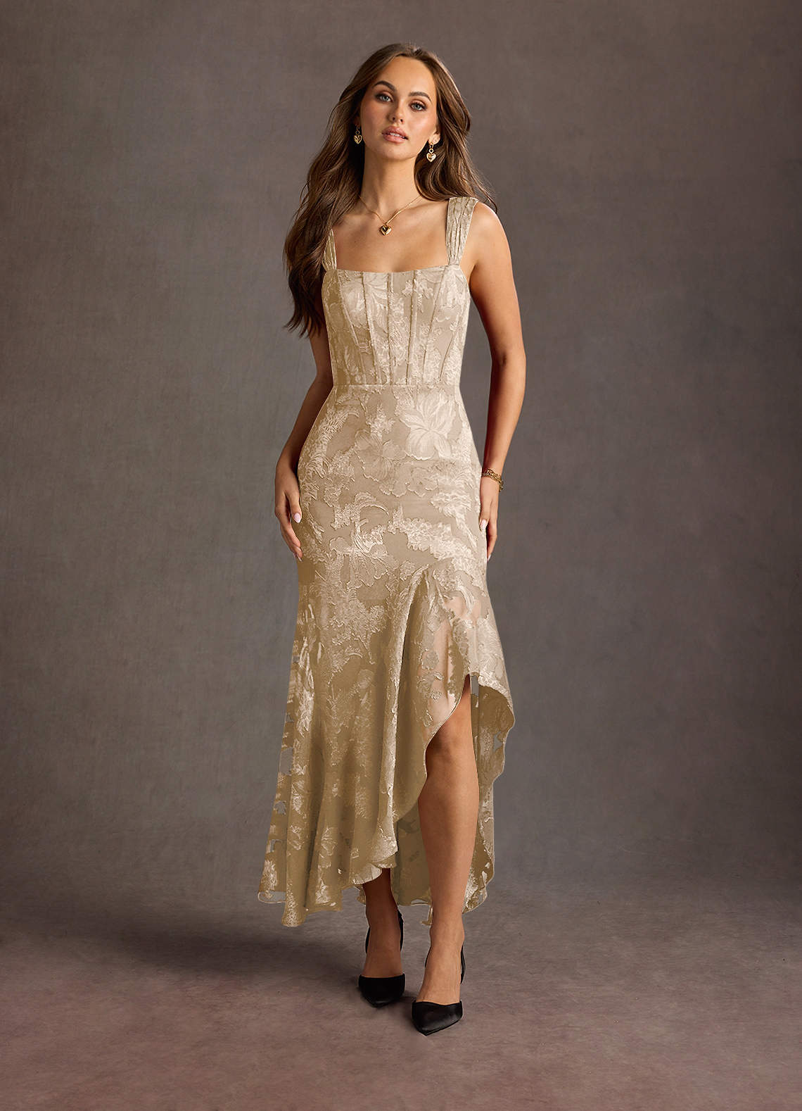 Robe Longue Crème Remi image1