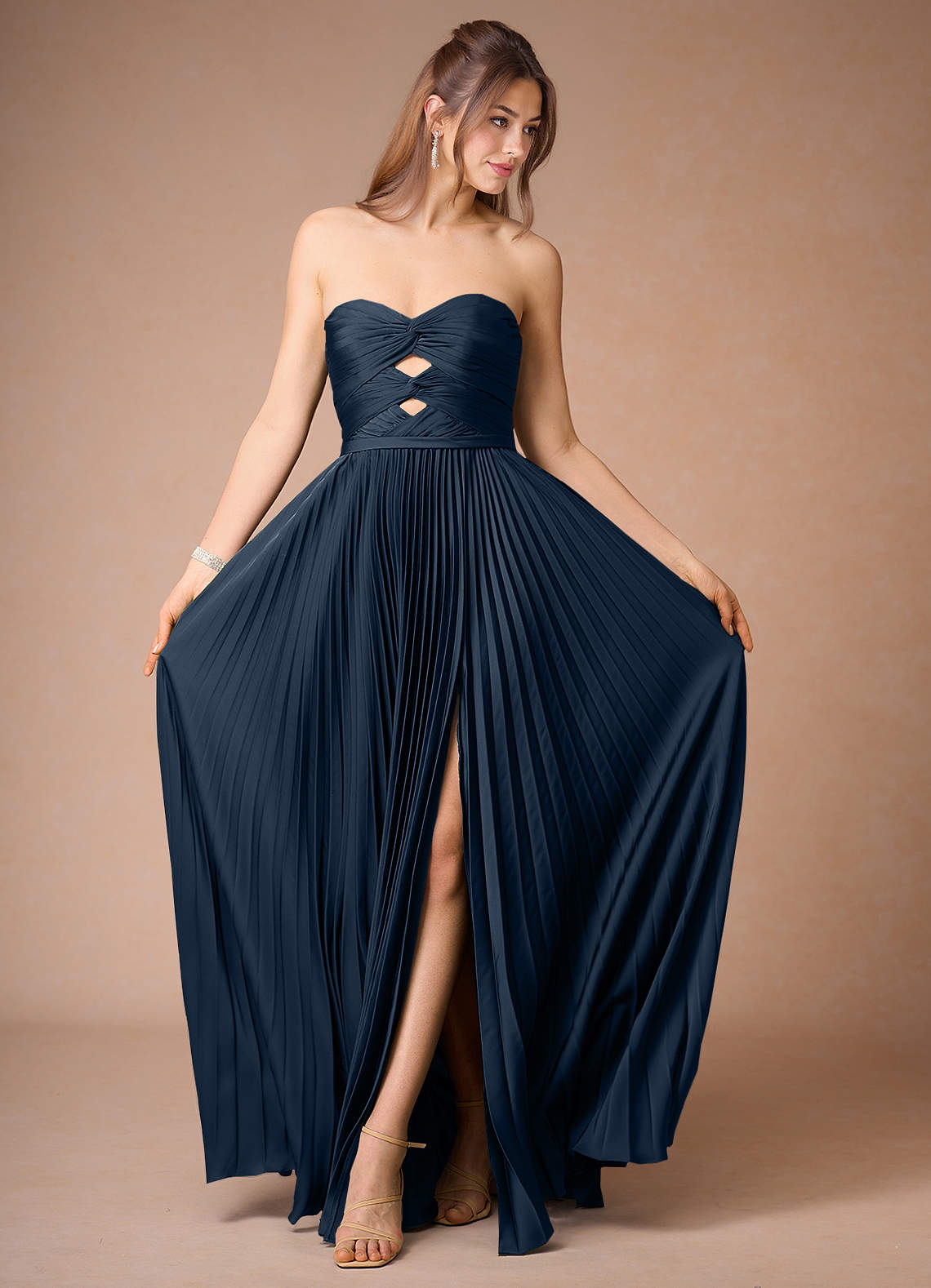 Eileen Navy Gown image1