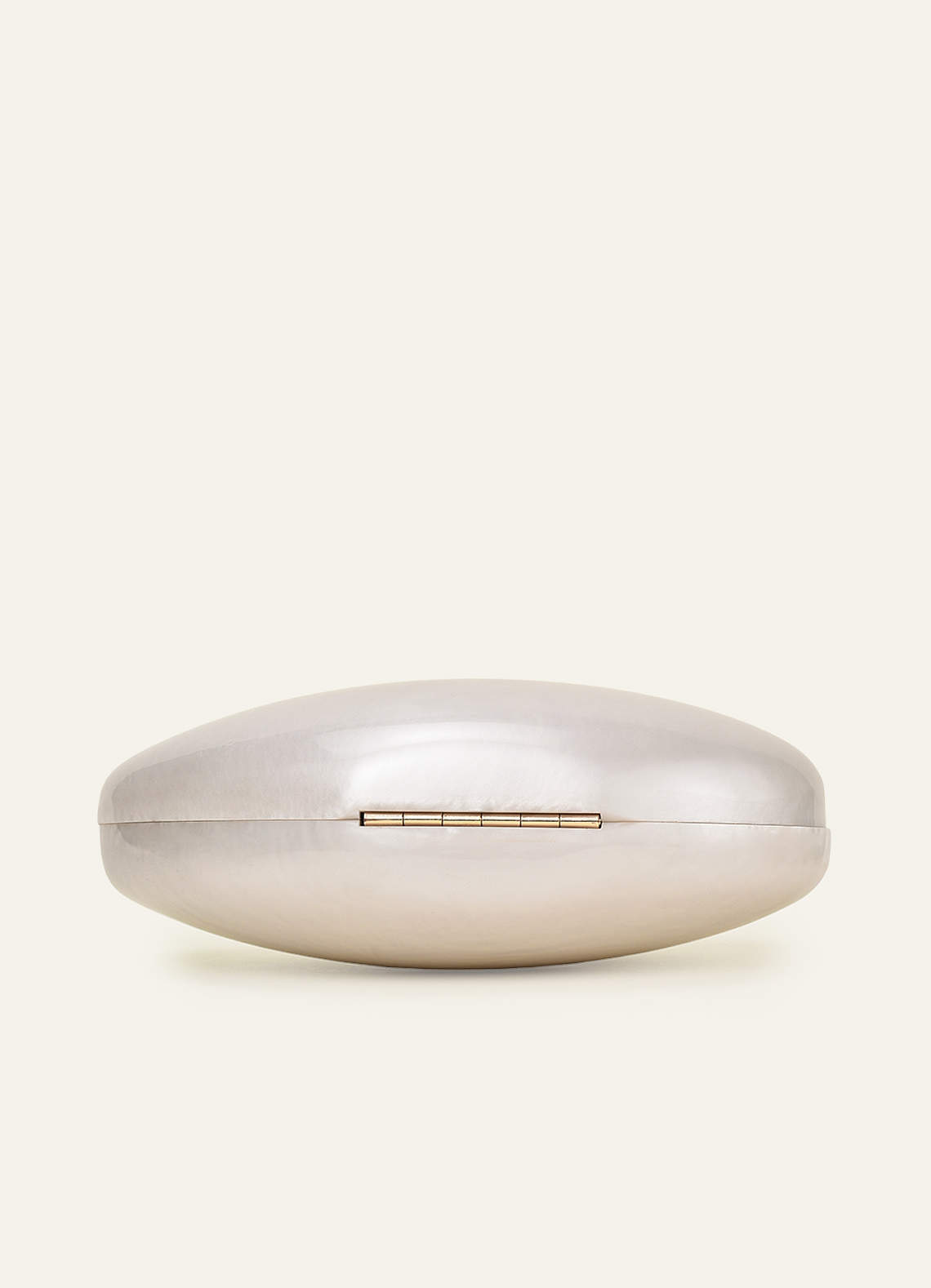 front Modern Marble Effect Acrylic Clutch Bag