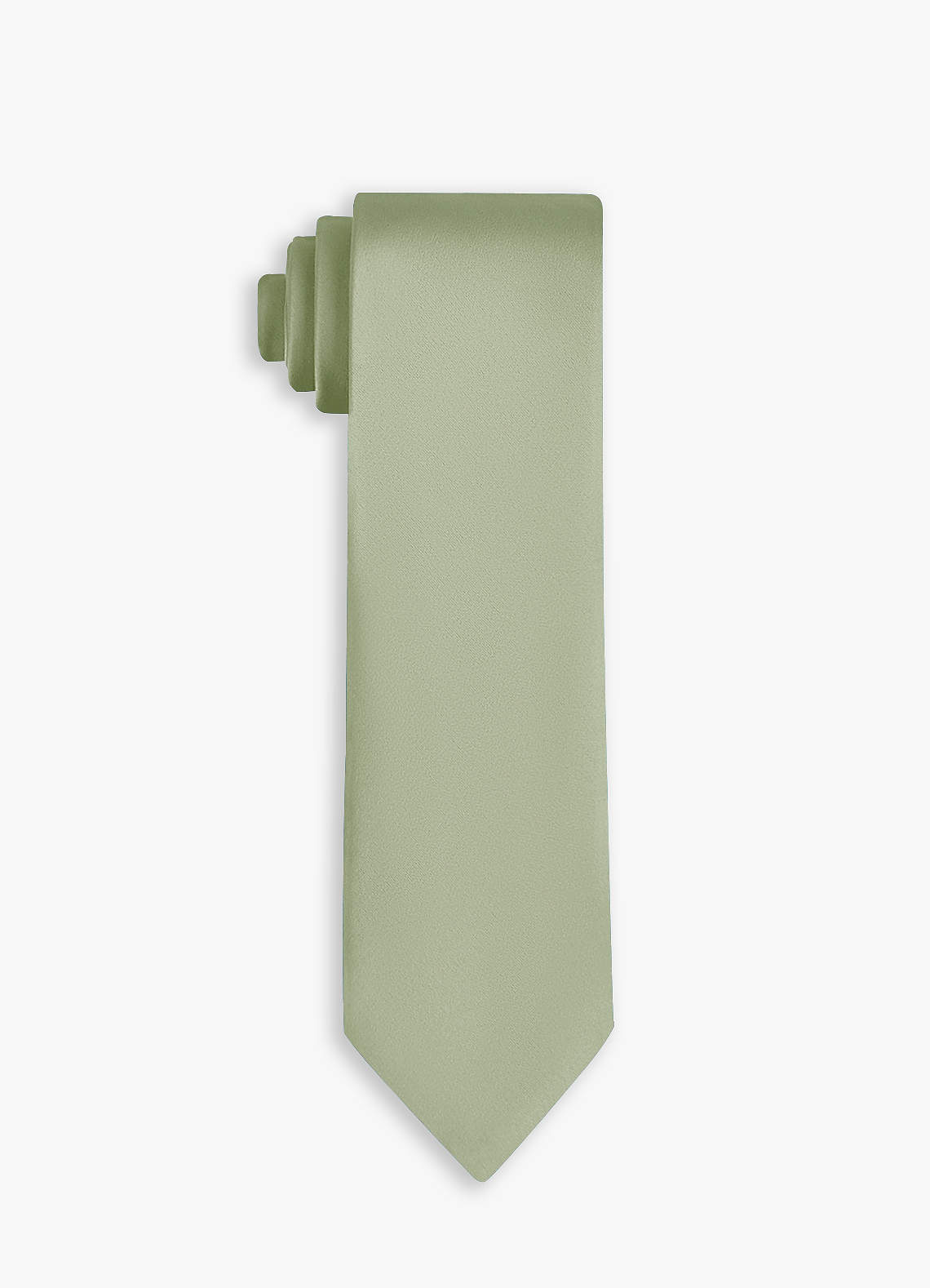 front Ensemble de 6 cravates assorties en satin extensible pour garçons d'honneur