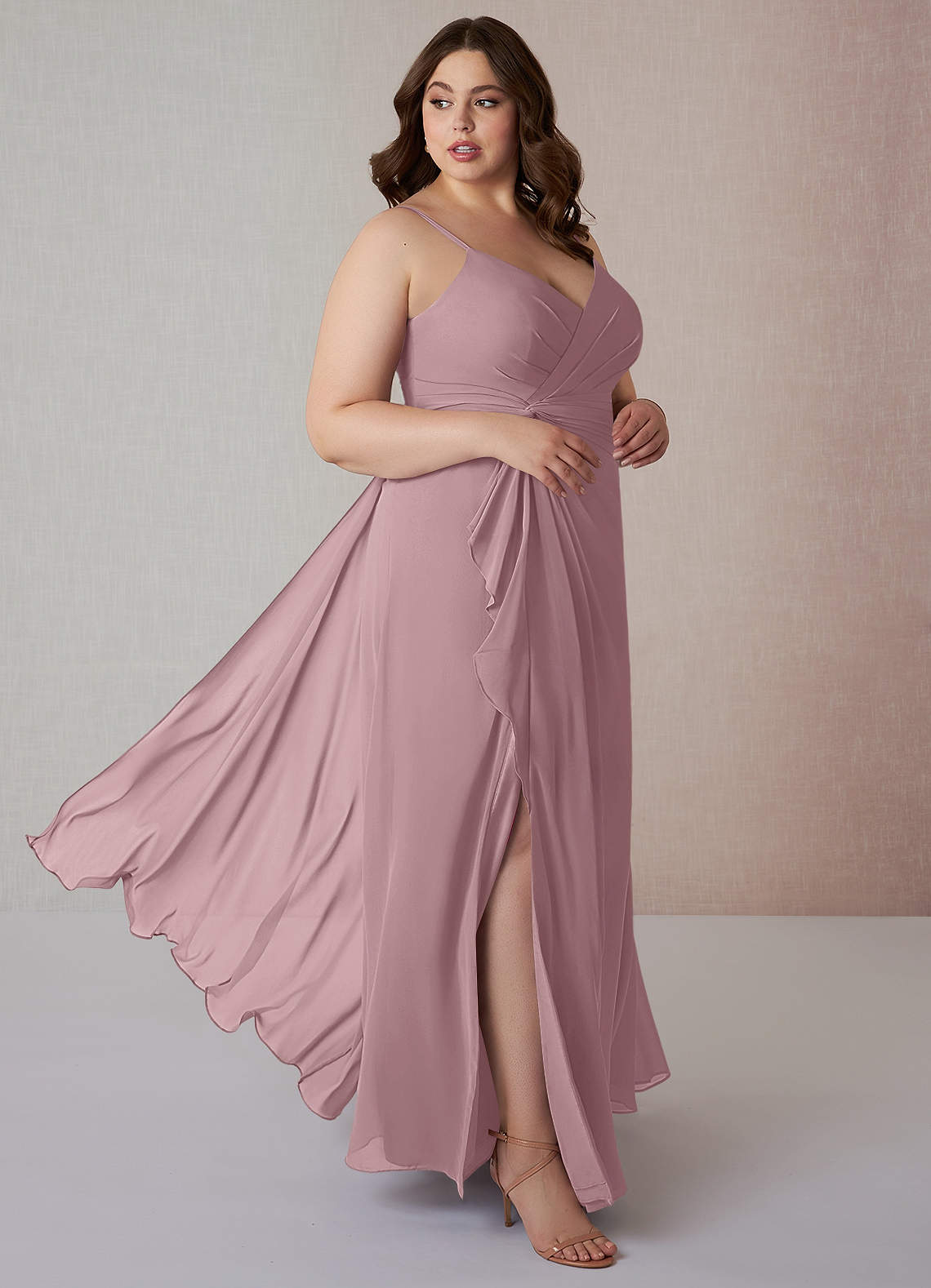 Azazie Emerald Dusty Rose Bridesmaid Dresses | Azazie CA