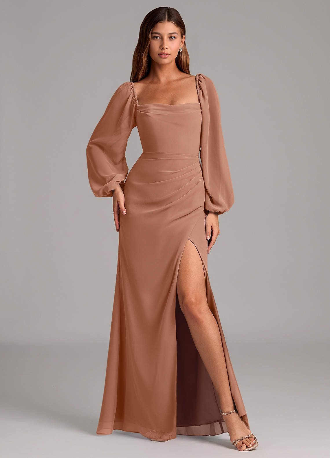 bronzer bridesmaid dresses KissProm