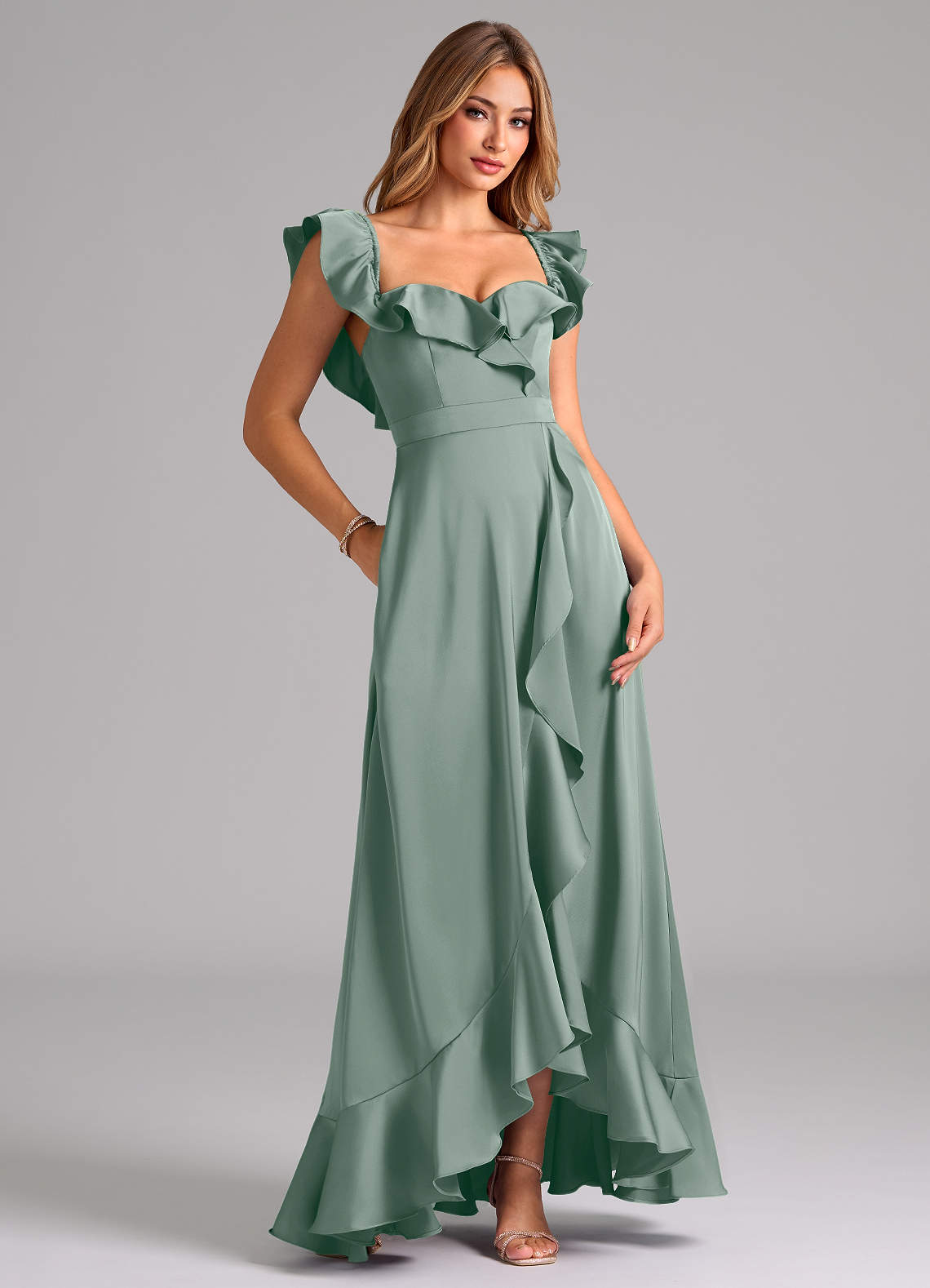 princess polly baby blue dress Plus Size Bridesmaid Dresses & Gowns main image 1