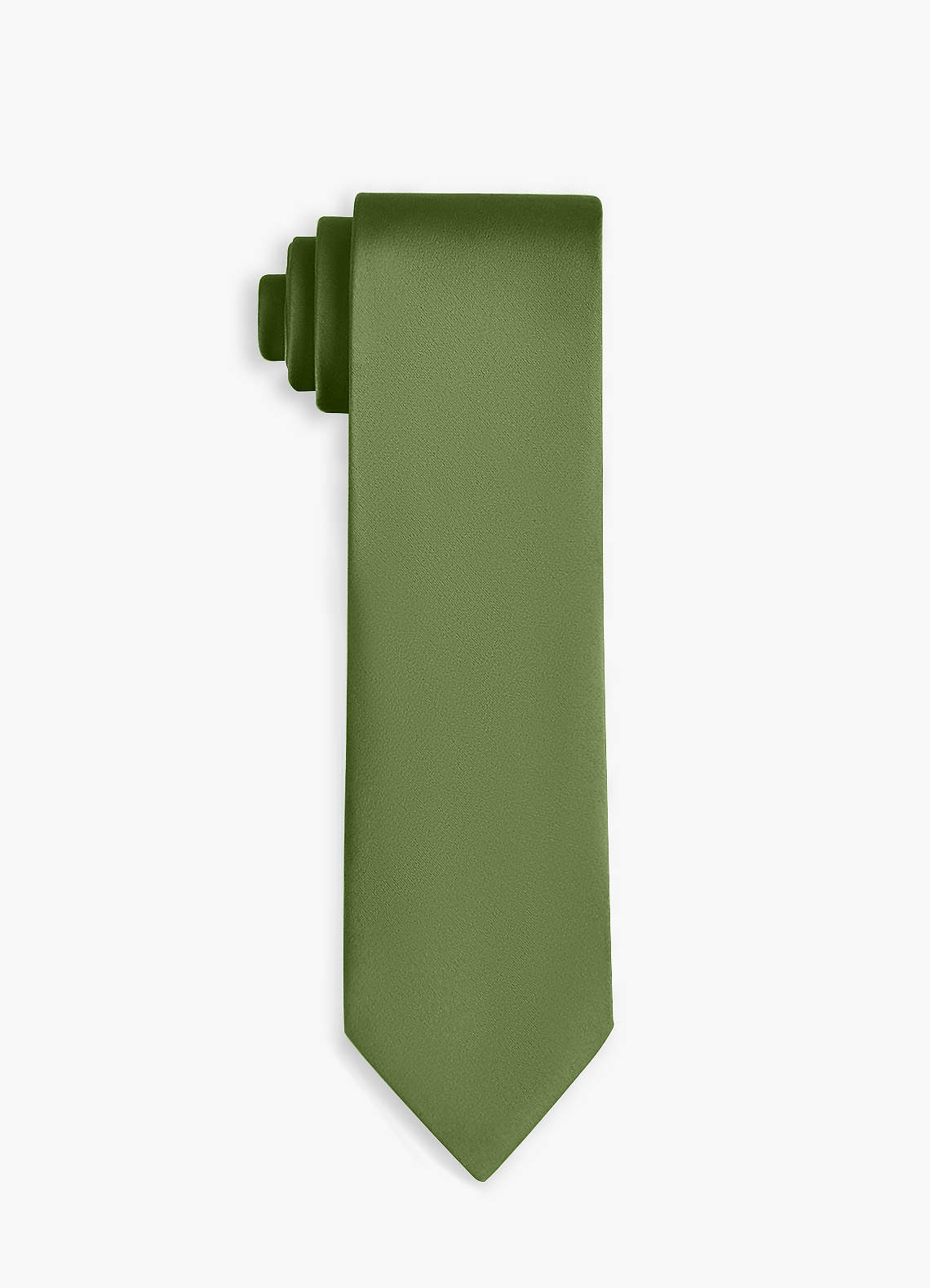 front Conjunto de corbata ancha y pañuelo de bolsillo de satén elástico