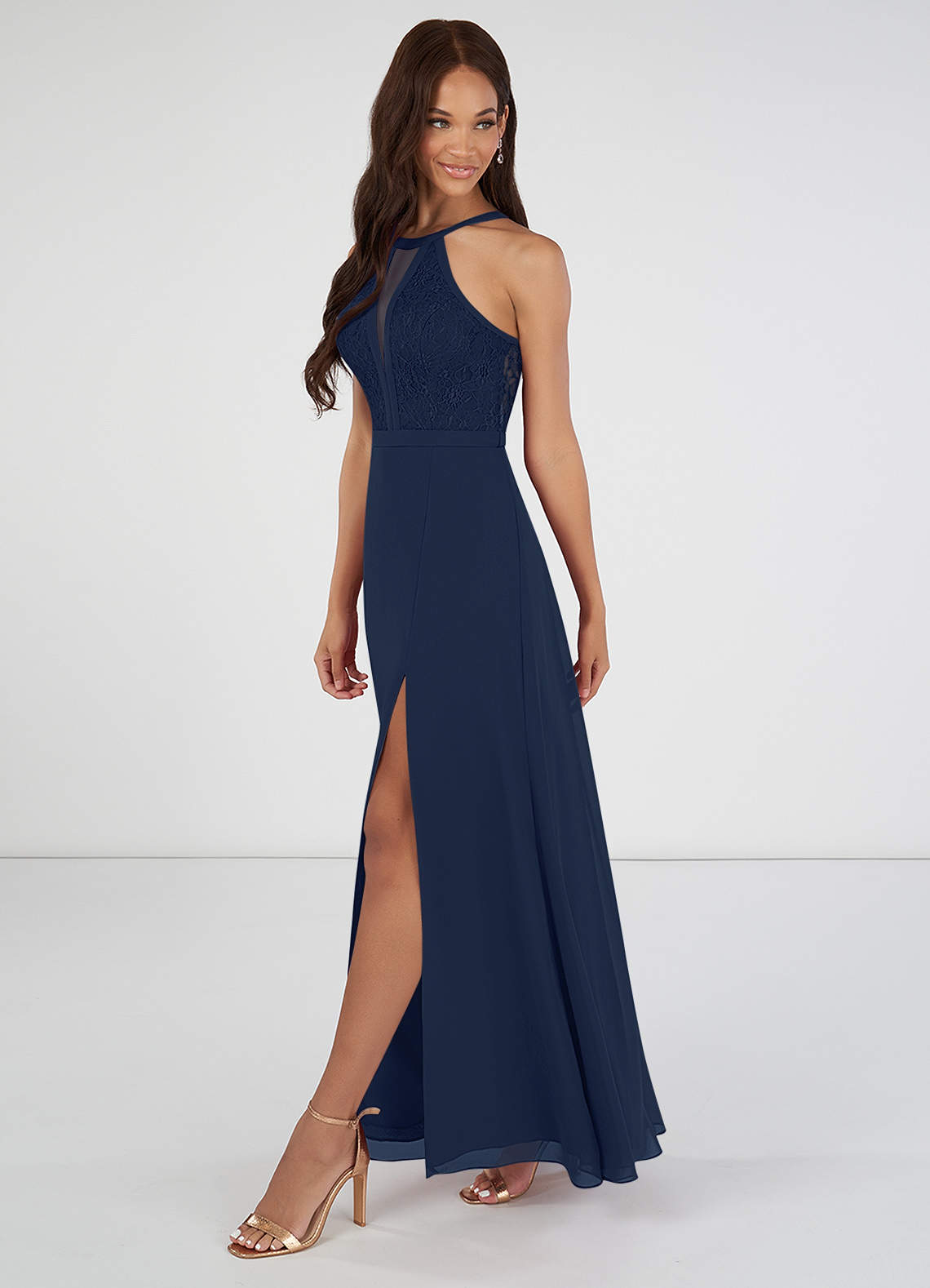 Nightway navy outlet blue dress