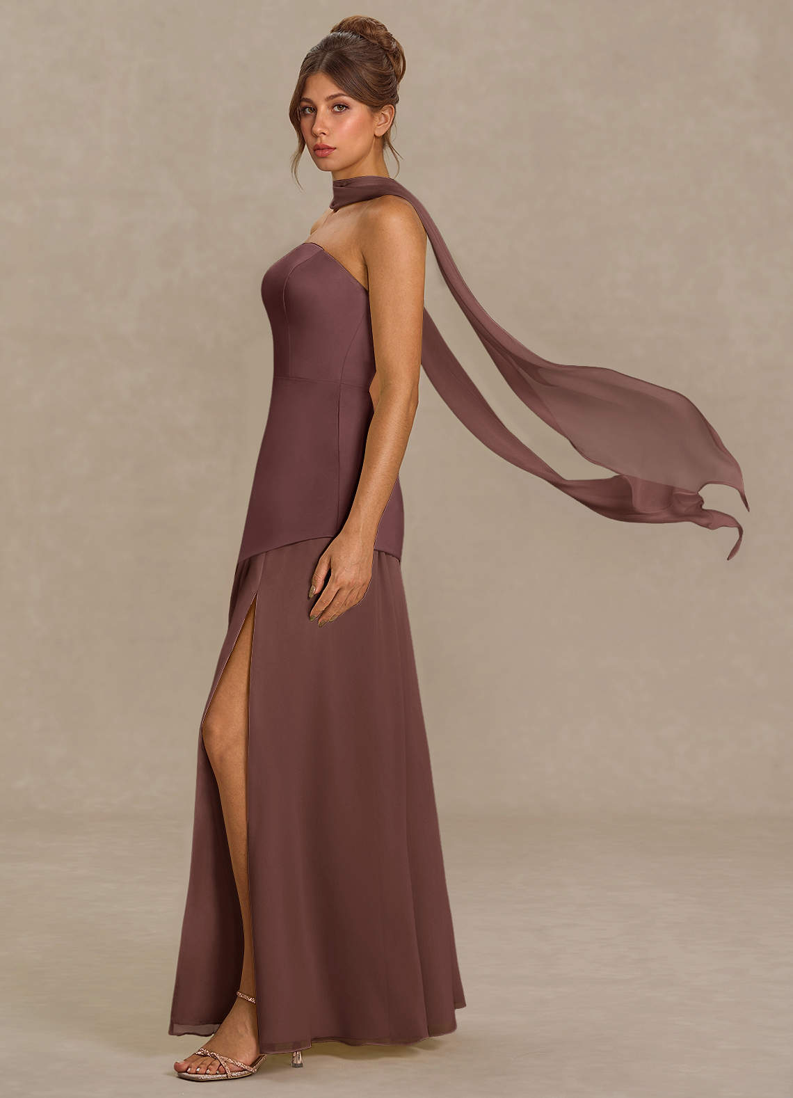 vestido Maxi Mocha Coco Alma image2