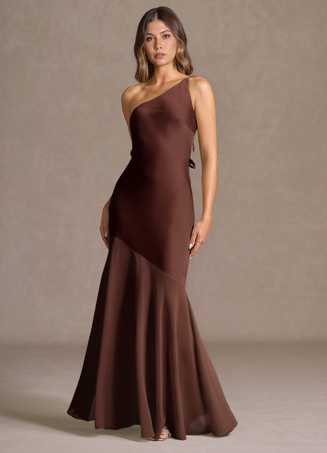 chinese dress ladies Fatima Burgundy Crystal Sleeveless Corset Mermaid Maxi Dress main image 0