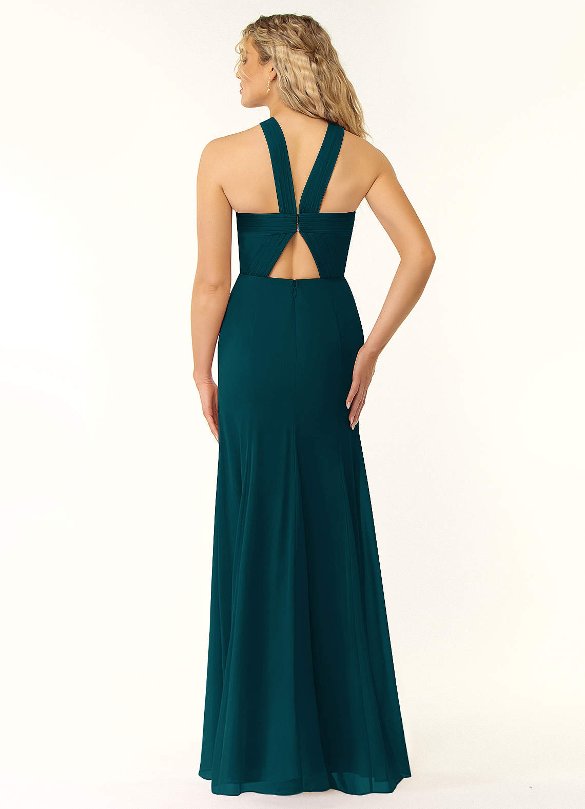 Azazie Rue Pine Chiffon Bridesmaid Dresses | Azazie Azazie Rue Pine Chiffon Bridesmaid Dresses | Azazie