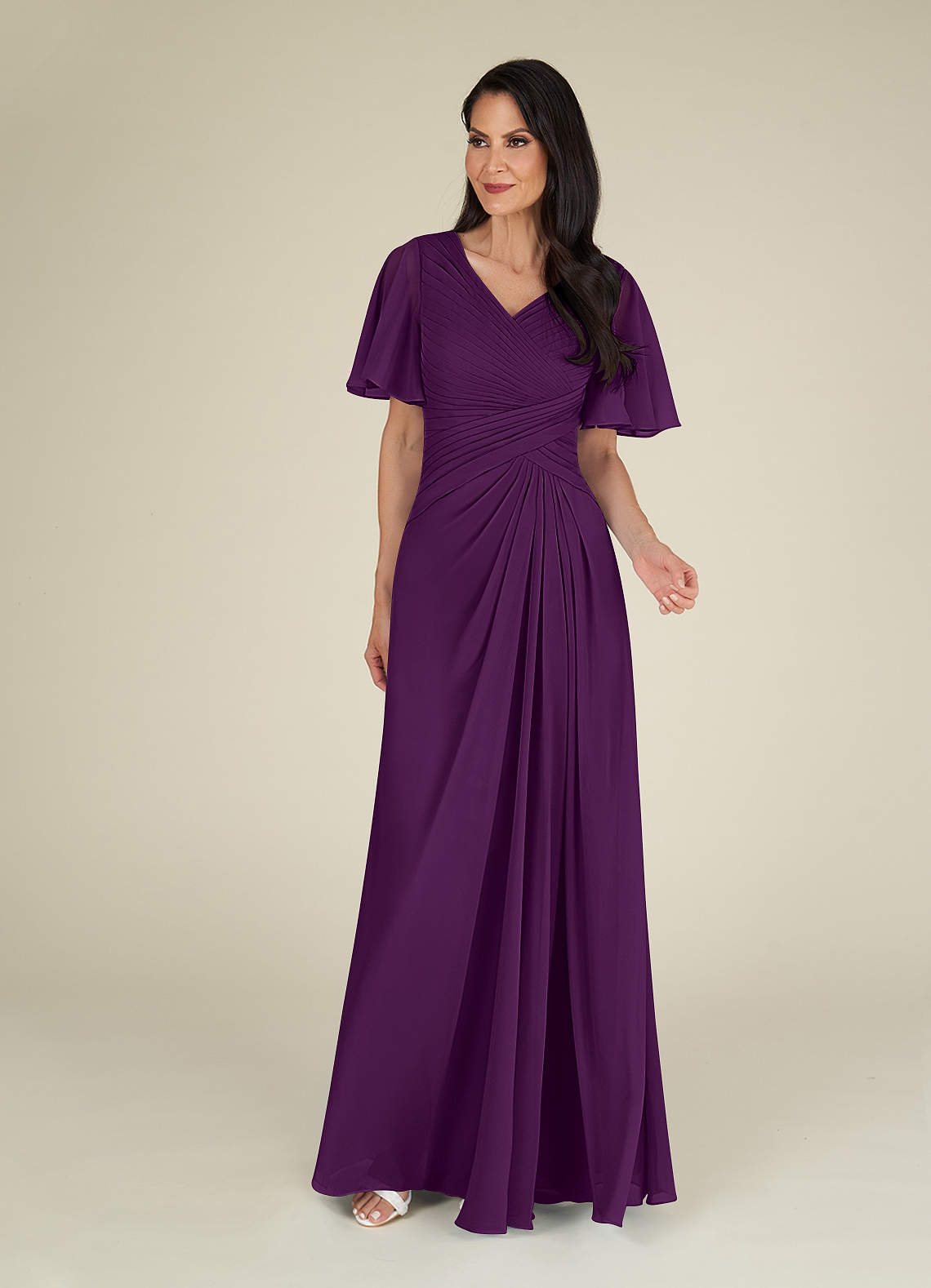 Grape Mother of the Bride Dresses