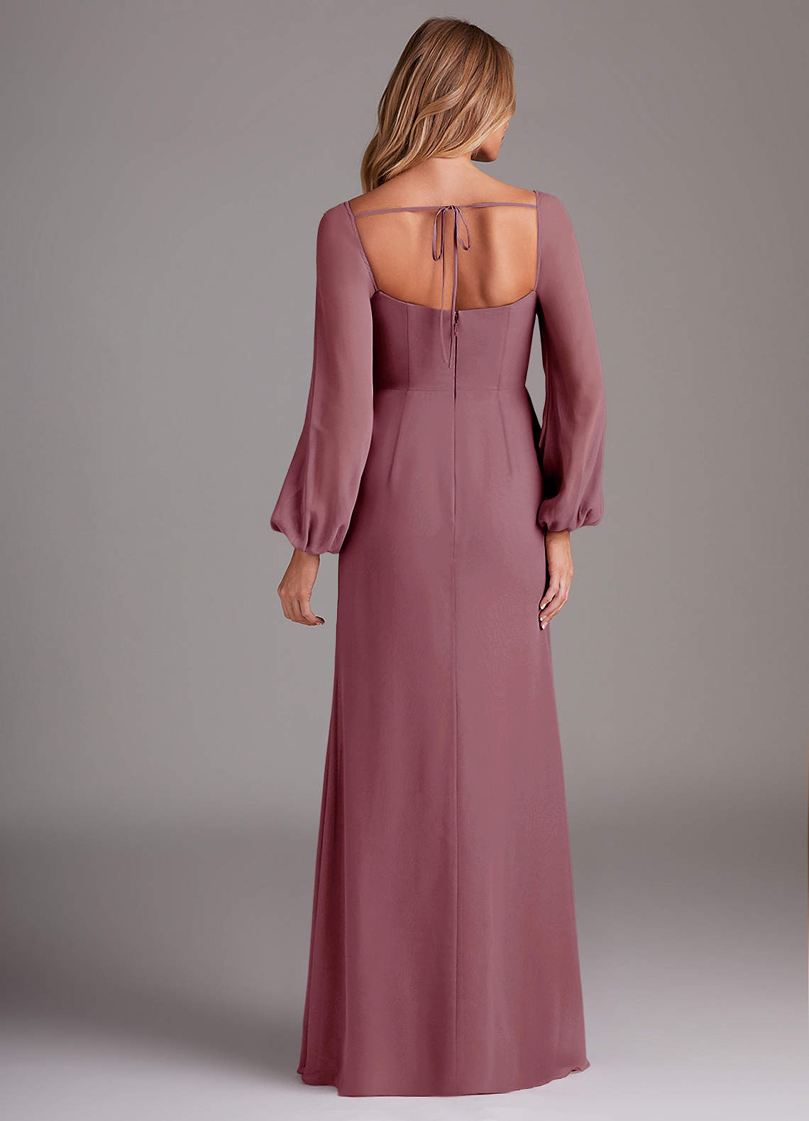 mauve bridesmaid dresses long sleeve Mauve Embellished Long Sleeve Maxi Dress 38583