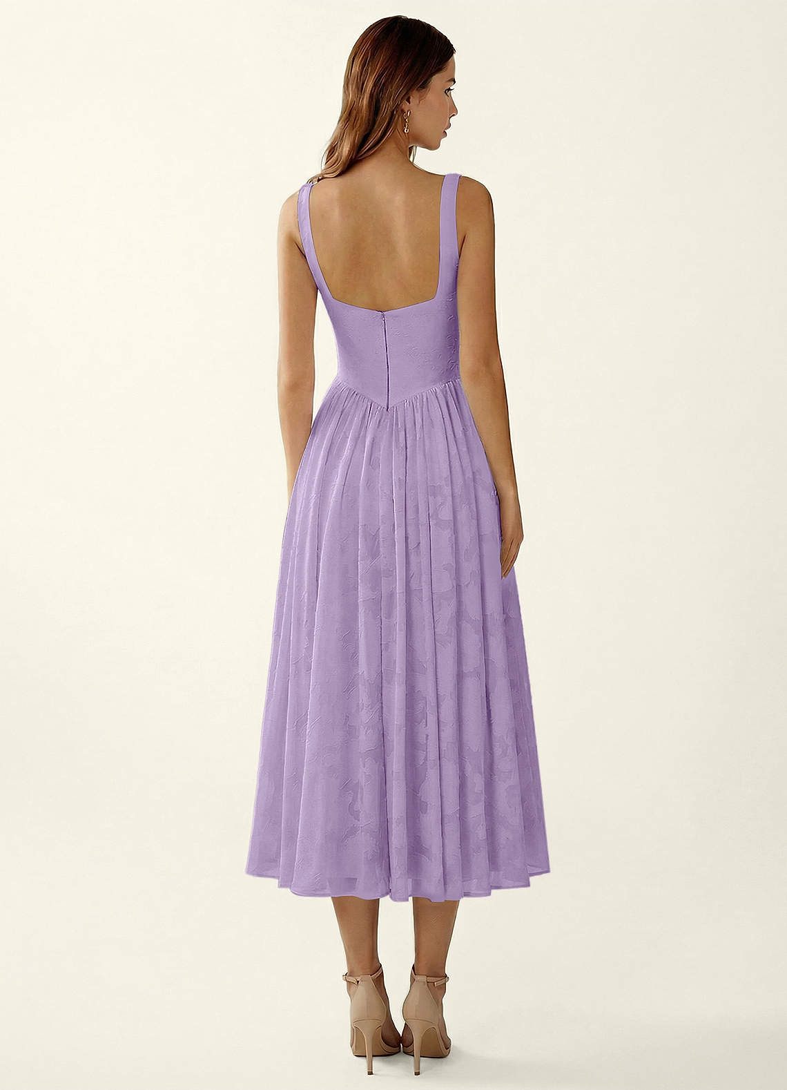 halter top backless dress Cream Floral Print Backless Halter Neck Maxi Dress