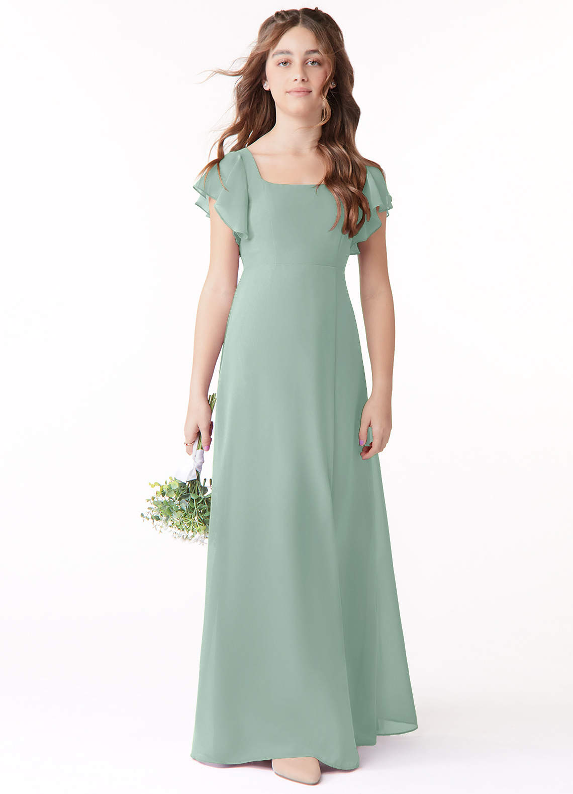 azazie junior bridesmaid dresses A-Line/Princess Square Neck Floor-Length Chiffon How and Why Bachelorette dinosaur costume accessories for adults She features beautiful ruffles Atria Signature Colors:Plum