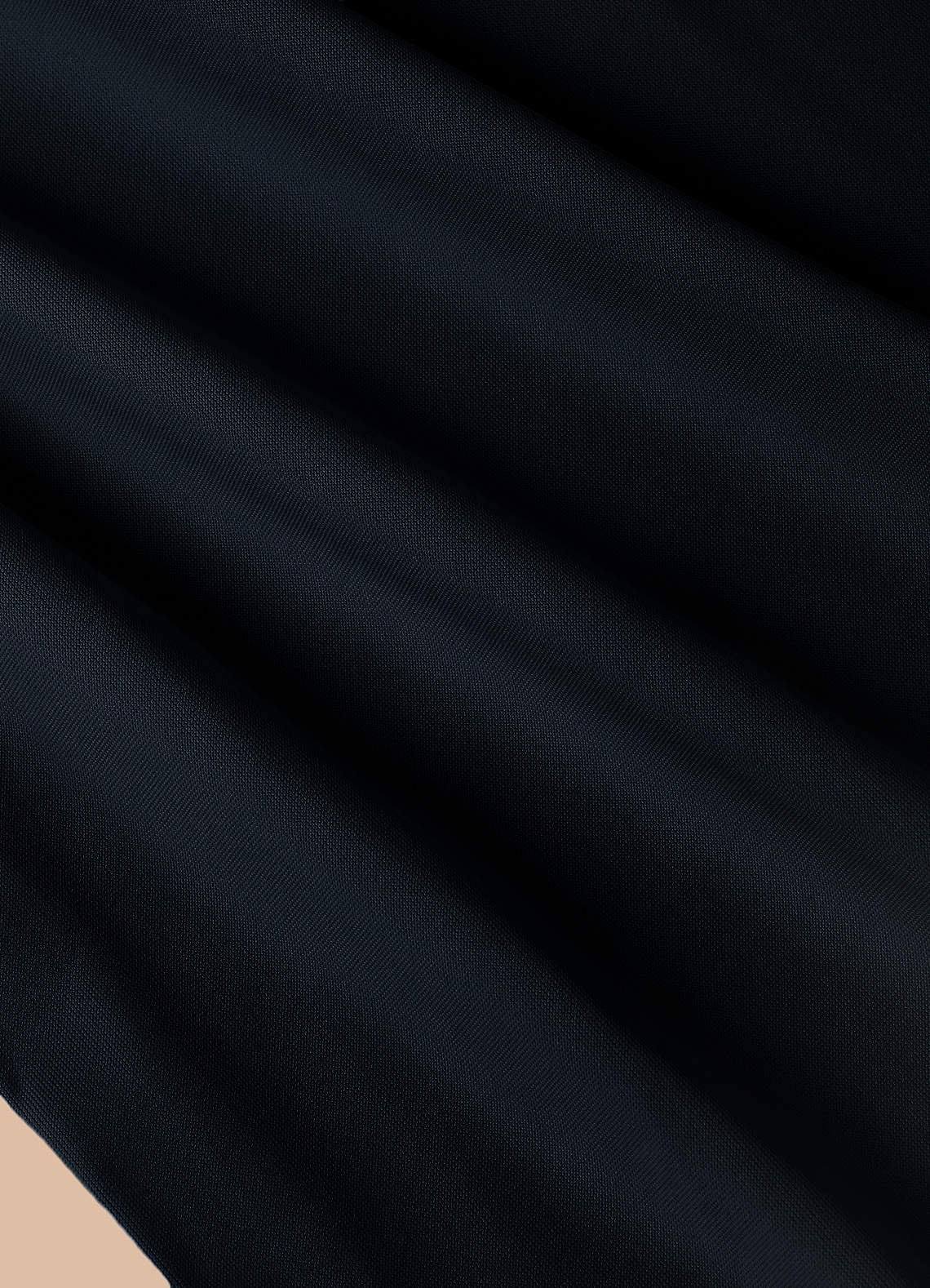 front Noah Navy Blue Performance Stretch Dress Shirt