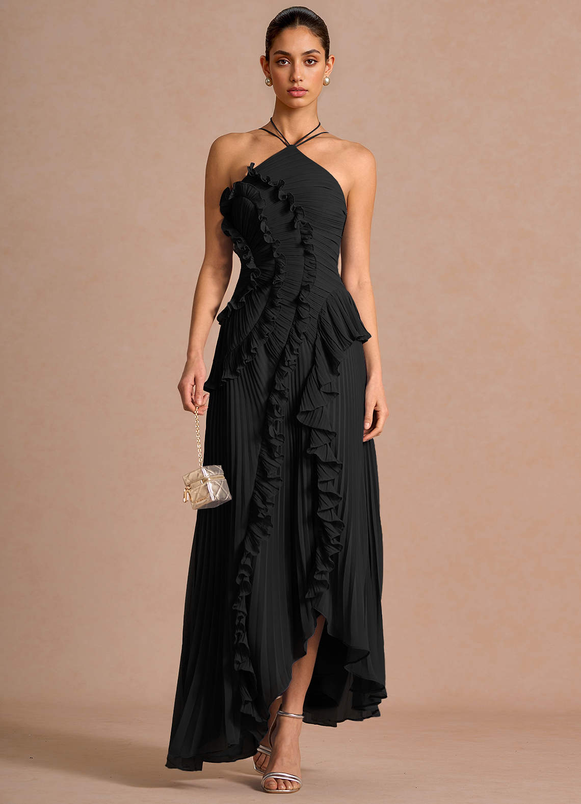 Hatsu Black Maxi Dress | Azazie Hatsu Black Maxi Dress | Azazie