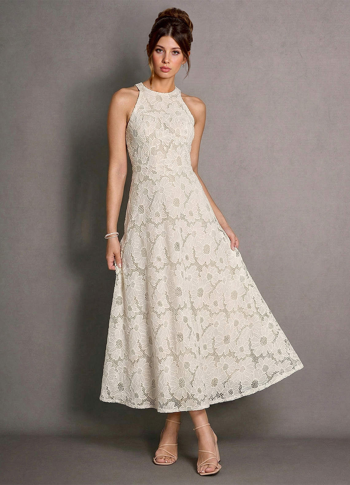 Selira White Maxi Dress | Azazie CA
