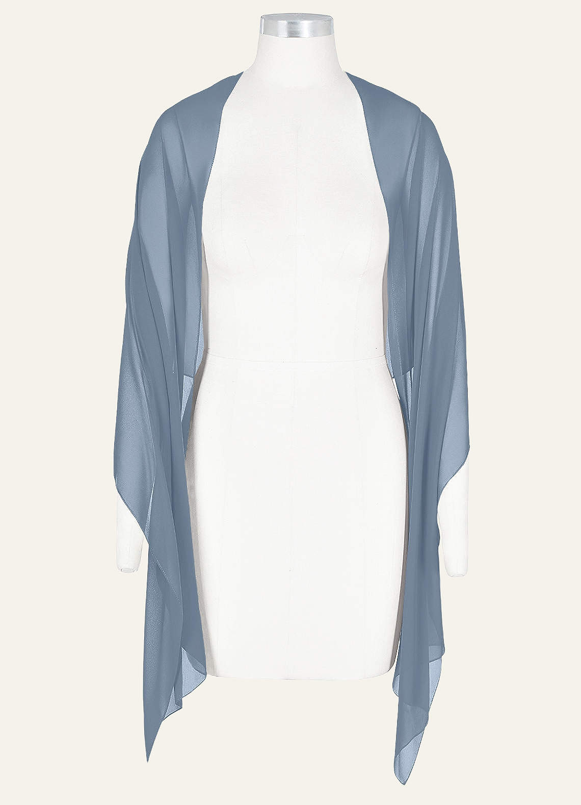 front Azazie Matching Color Ireland Chiffon Shawl