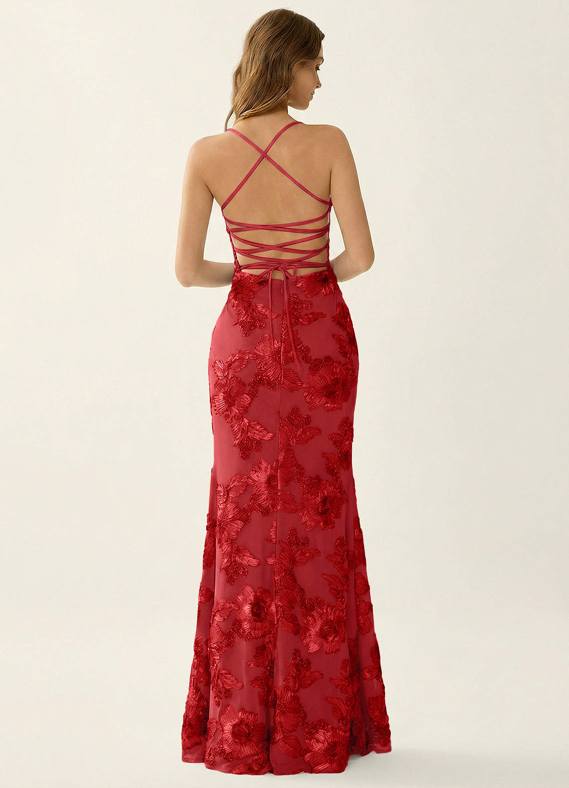 plus size red sparkly dress Ever-Pretty Mermaid V-Neck High Slit Sequin Strap Pleated Formal Dress Occasion Dress