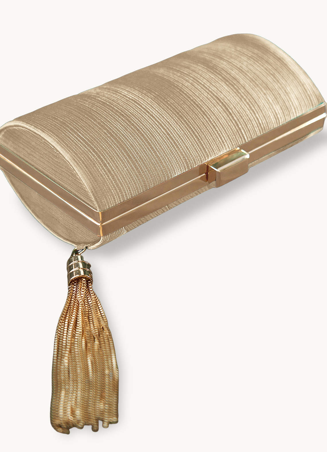 front Gorgeous Tassels Clutch Bag