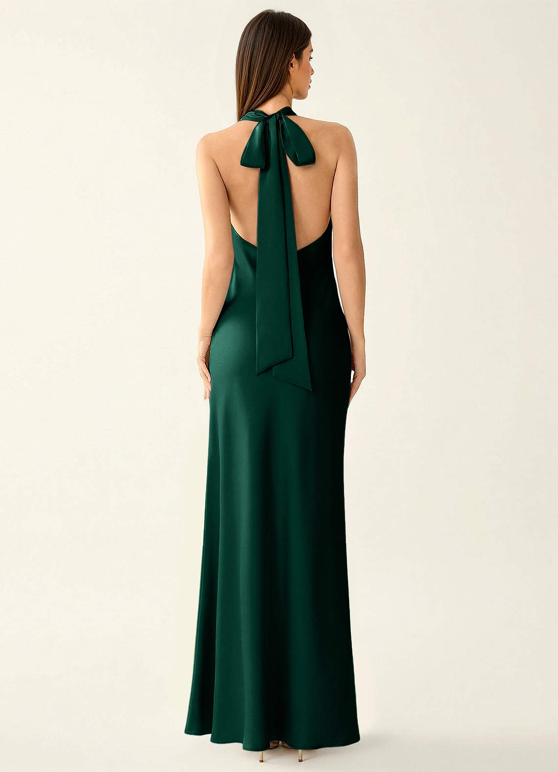 backless emerald dress Capriana Pearl Back Maxi Dress Emerald | Wedding Guest Dress main image 1