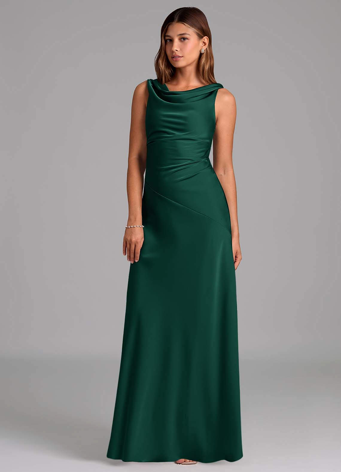 Ruelle Emerald Green Maxi Dress | Azazie