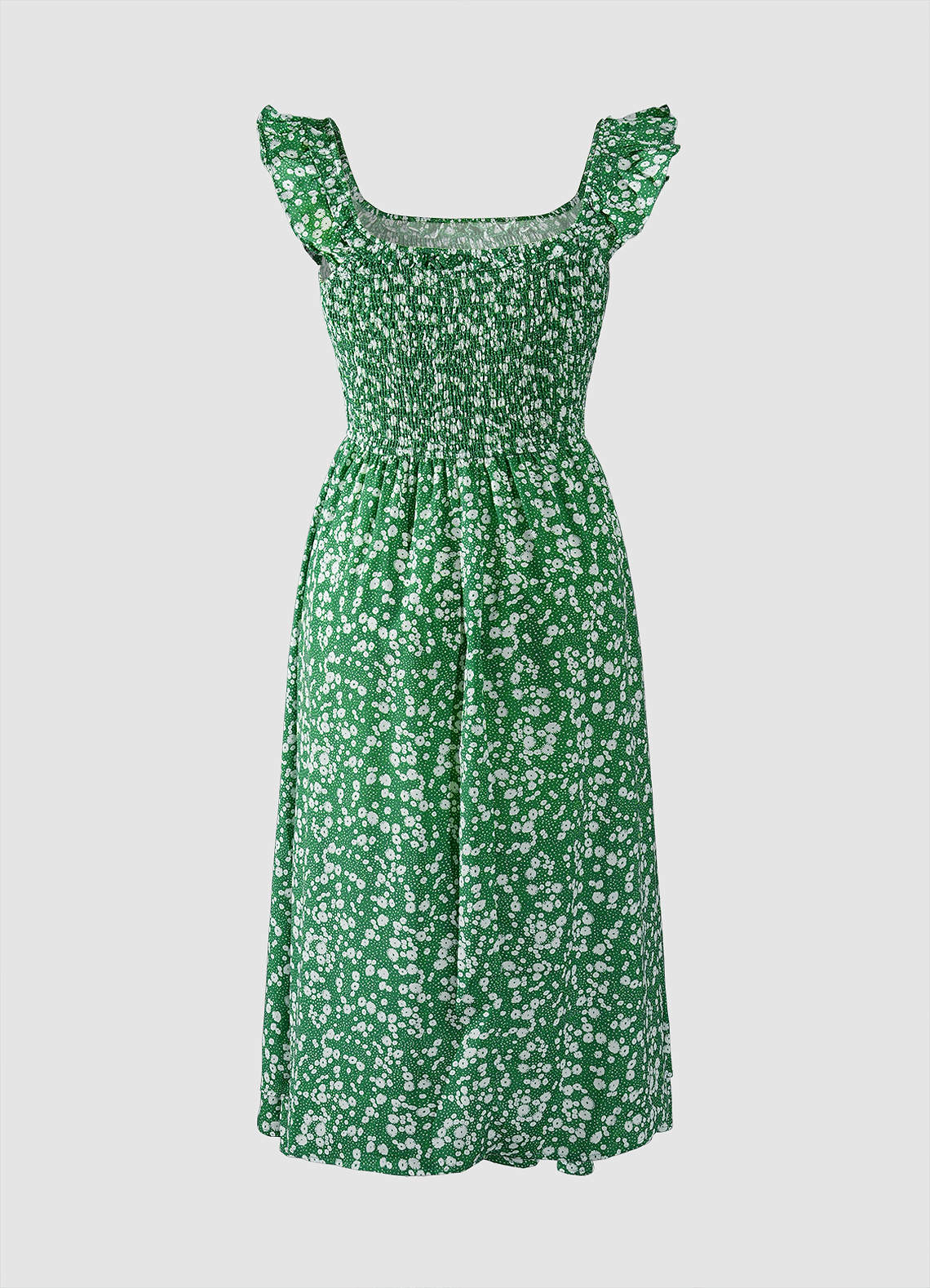 Green Floral Dress -  Canada