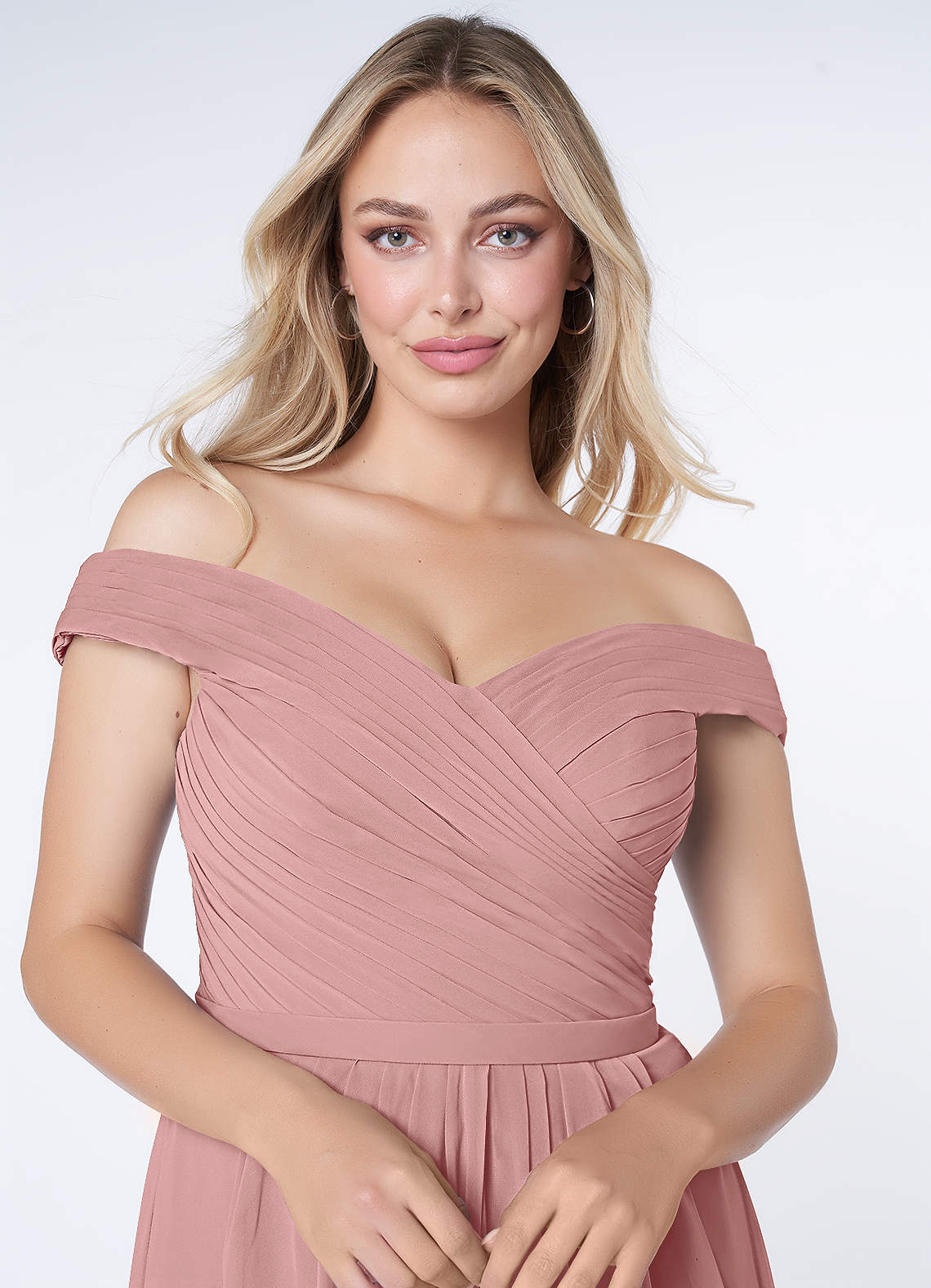 アリアンローズ Azazie Audrianna Dusty Rose Bridesmaid Dresses | Azazie