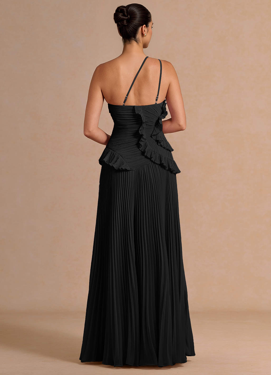 Melody Black Maxi Dress | Azazie