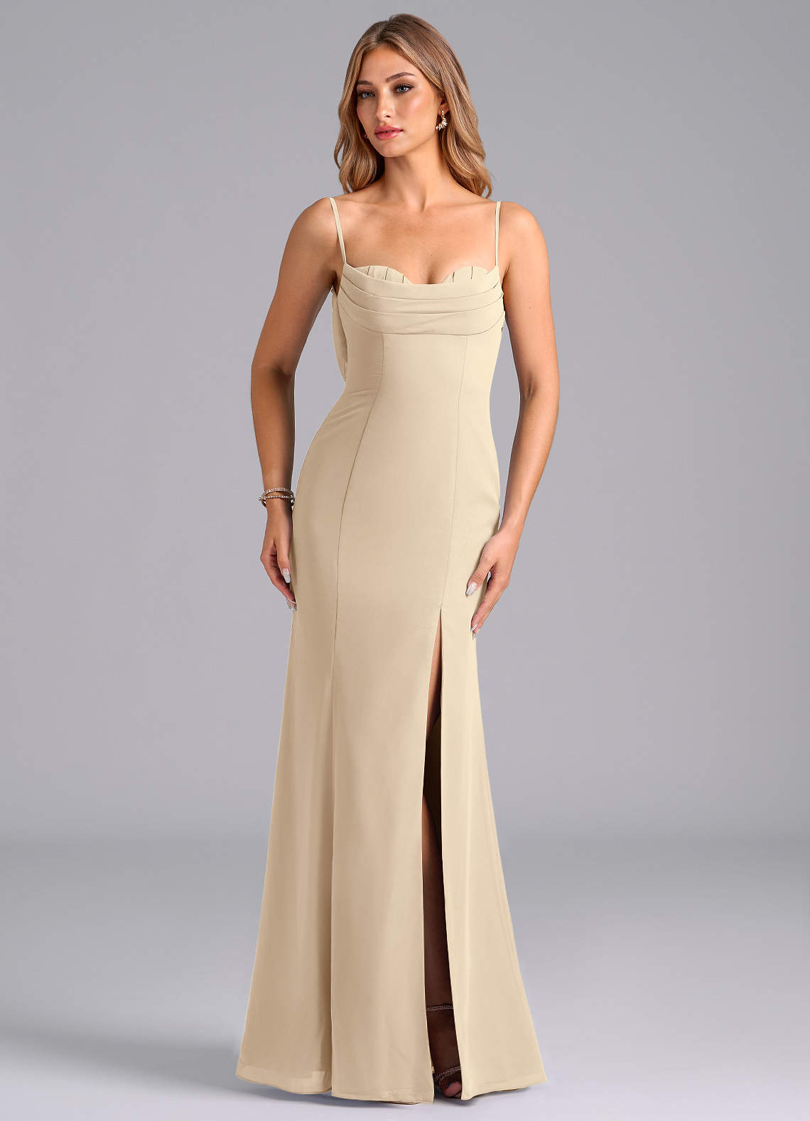 crisscross off-the-shoulder mesh bridesmaid dress Crisscross Pleated Tulle Off-shoulder Tulle A-line Bridesmaid Dress