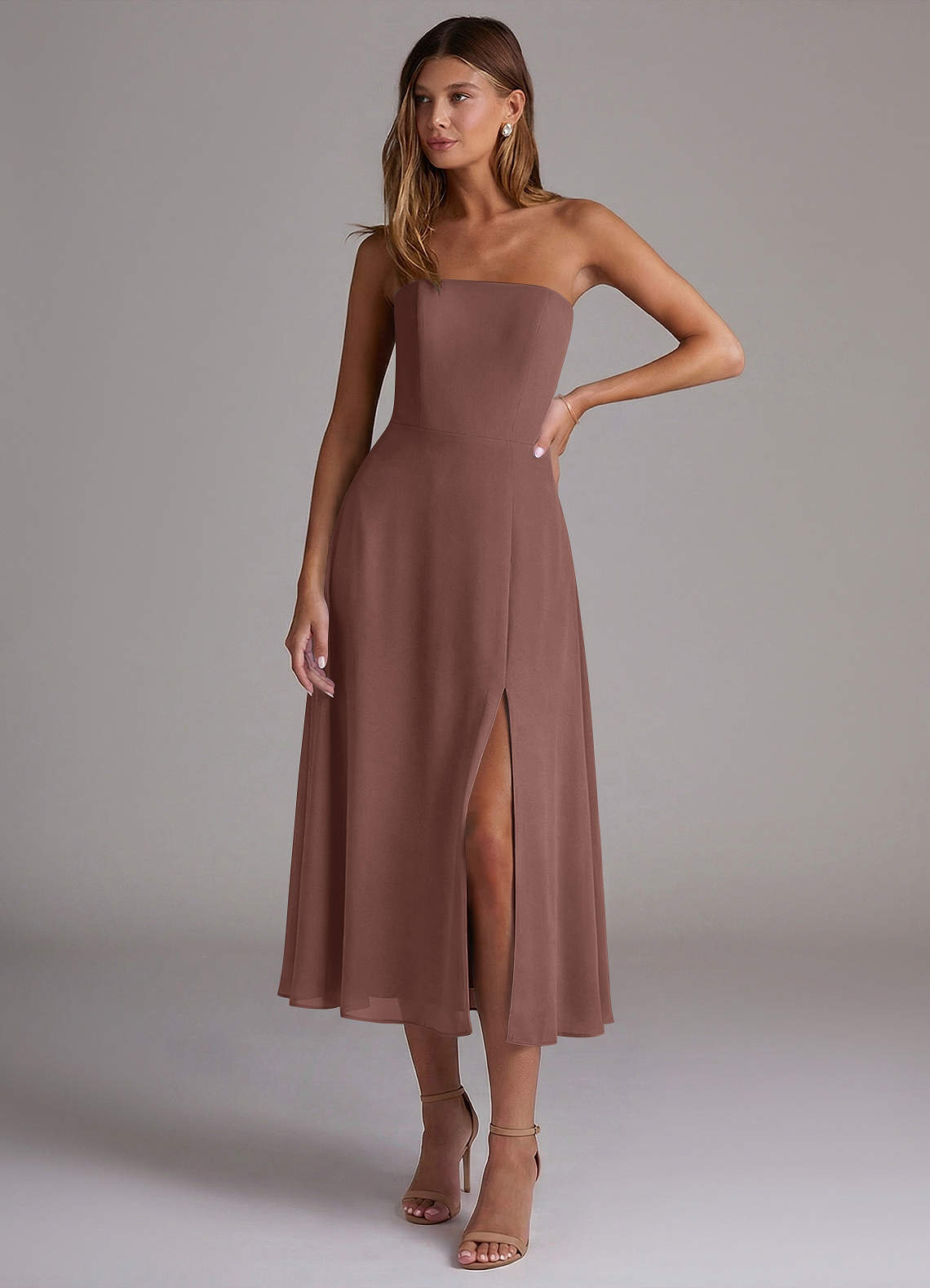 classic bridesmaids dresses Grace Loves Lace Classic Slip Copper