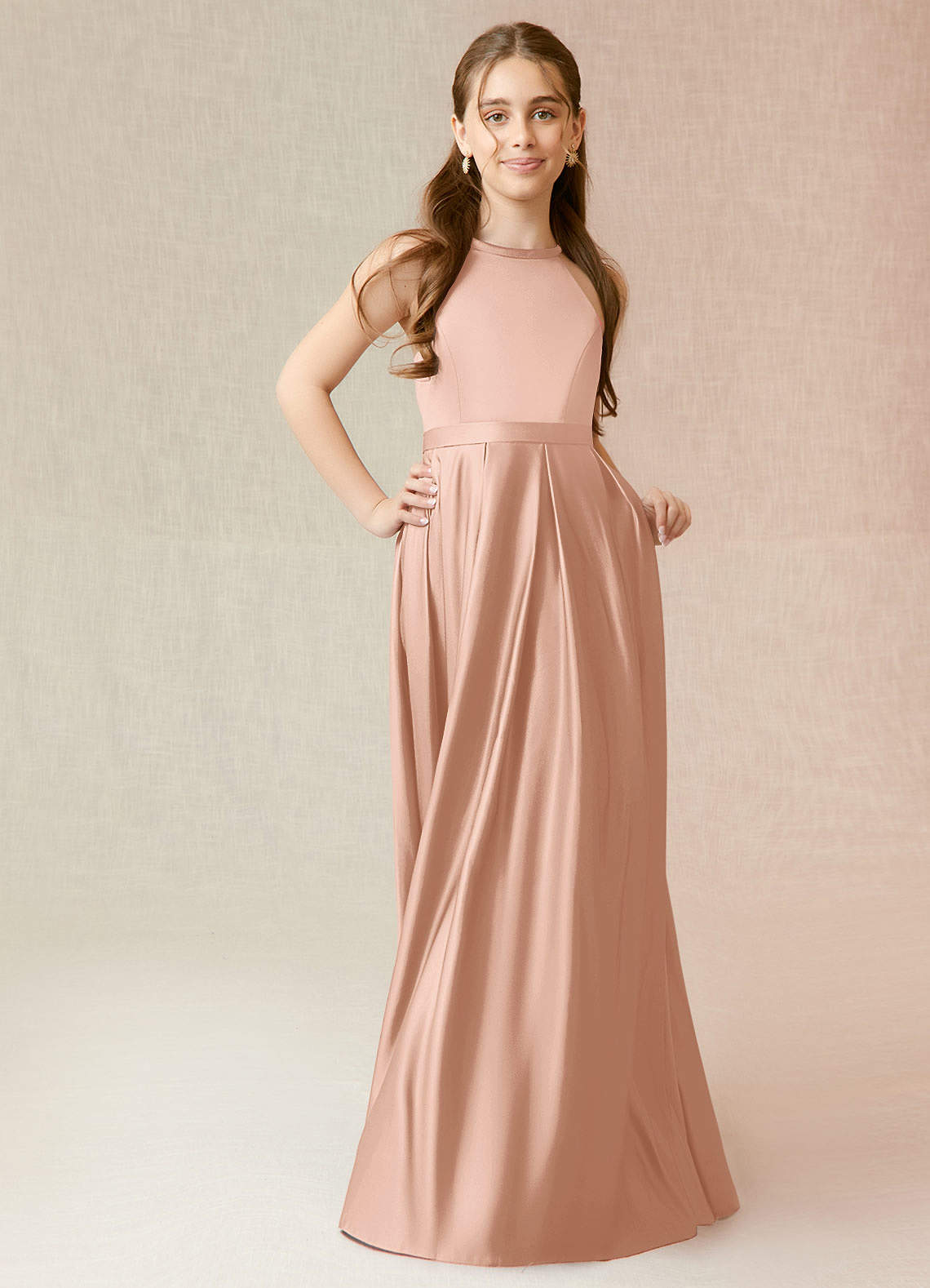rose gold sequin junior bridesmaid dresses Dideyttawl Shining Flower Girl Dresses Sequins Wedding Jr Bridesmaid Dress Puffy Tulle Skirt Girls Birthday Party Princess Dress Floor Length Pageant main image 1