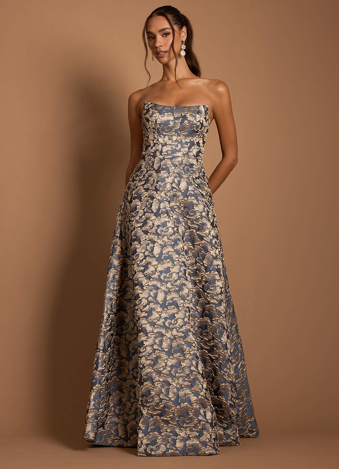 Abito Lungo Marina Dorata Belisse image10