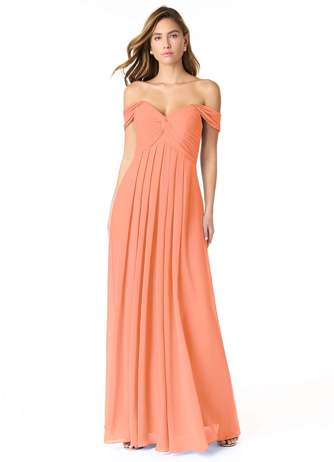 azazie sunset bridesmaid dress Azazie Lainey