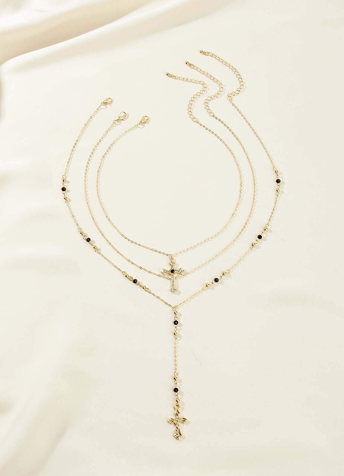 front Collar cruzado multicapa