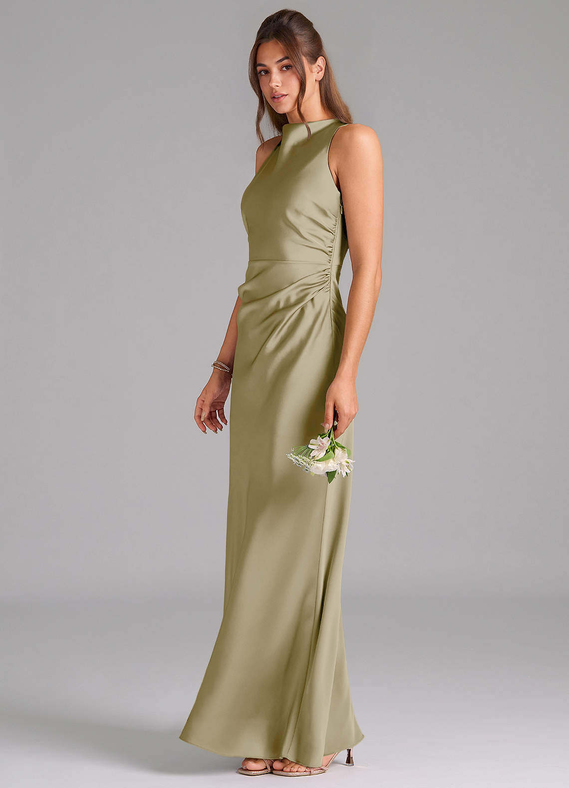 homecoming dress with bow in the back Strapless Fitted Cocktail by Poly USA 26142 The fabric is comfortable main image 1