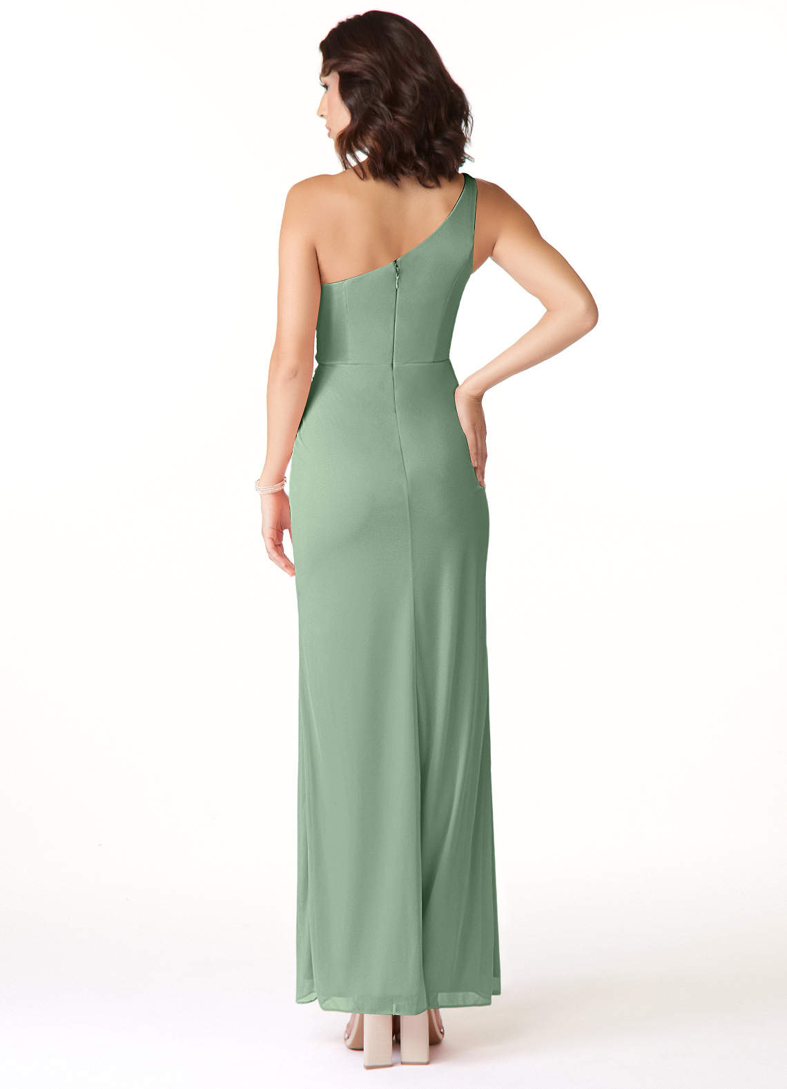 cassia mesh dress Azazie Cassia
