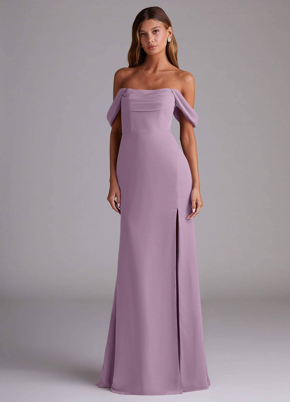 Azazie Saige Wisteria Bridesmaid Dresses | Azazie