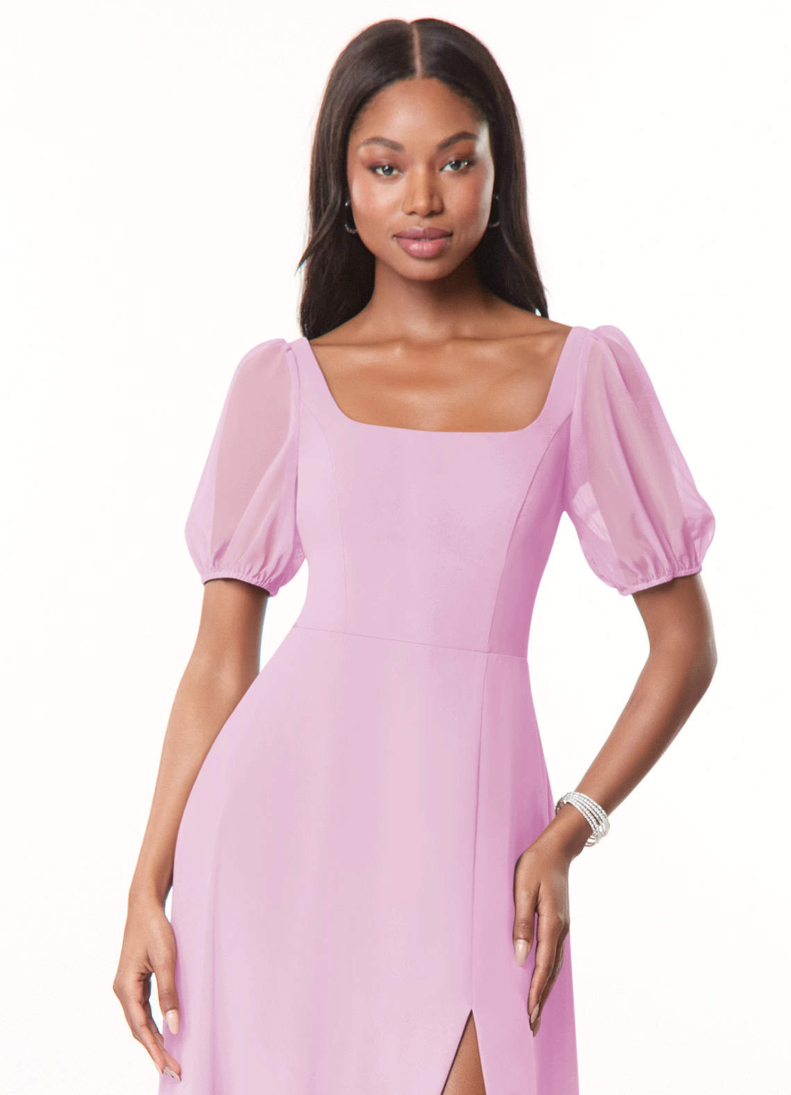 Azazie Alani Candy Pink Bridesmaid Dresses | Azazie