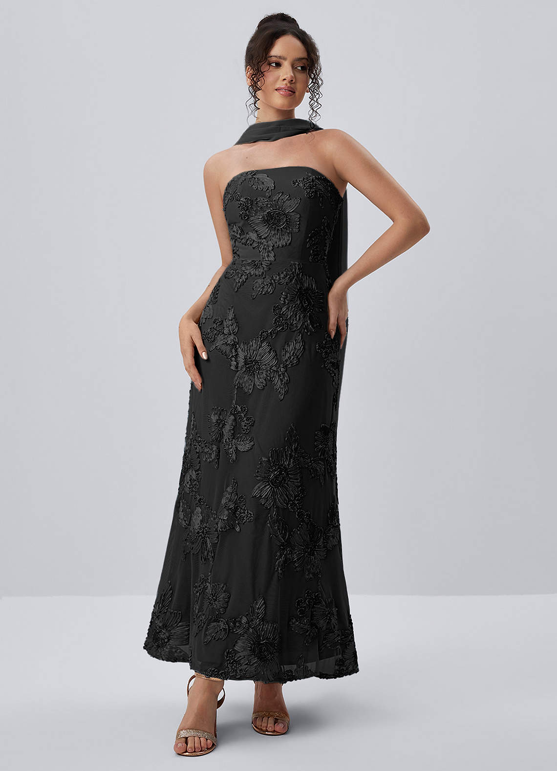 acka [Édition] glow flare dress 黒2 acka [Édition] glow flare dress 黒2 lace flare dress – Acka online