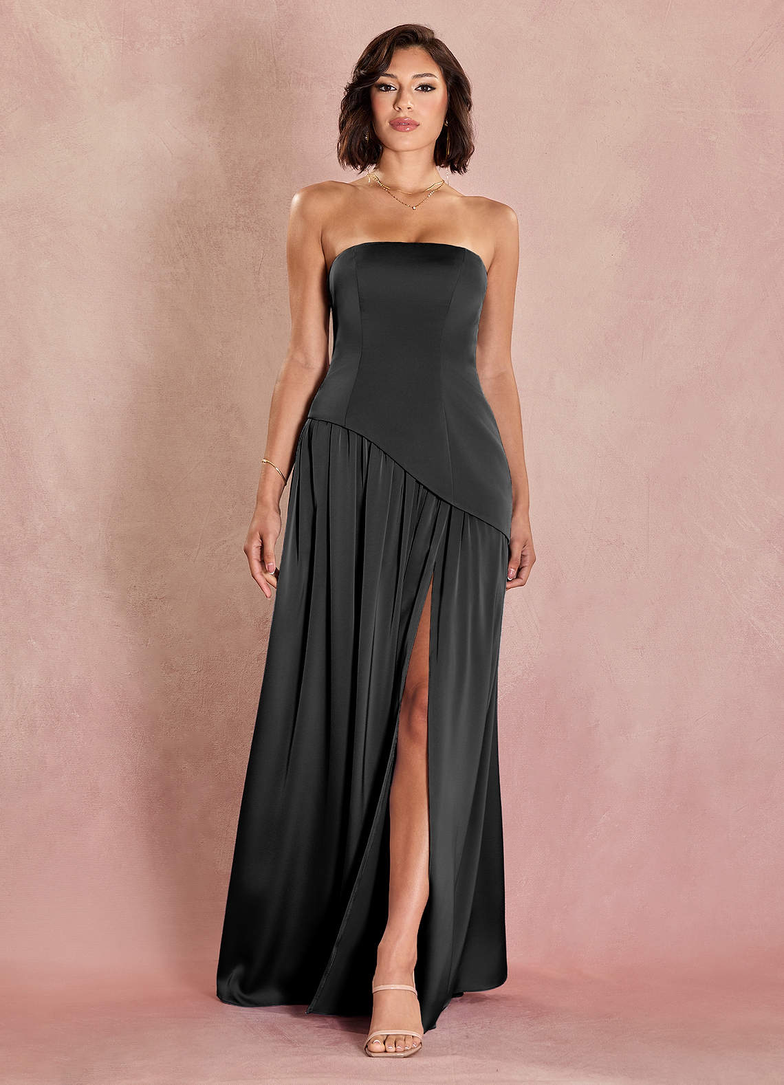 Robe Longue Noir Kendra image1