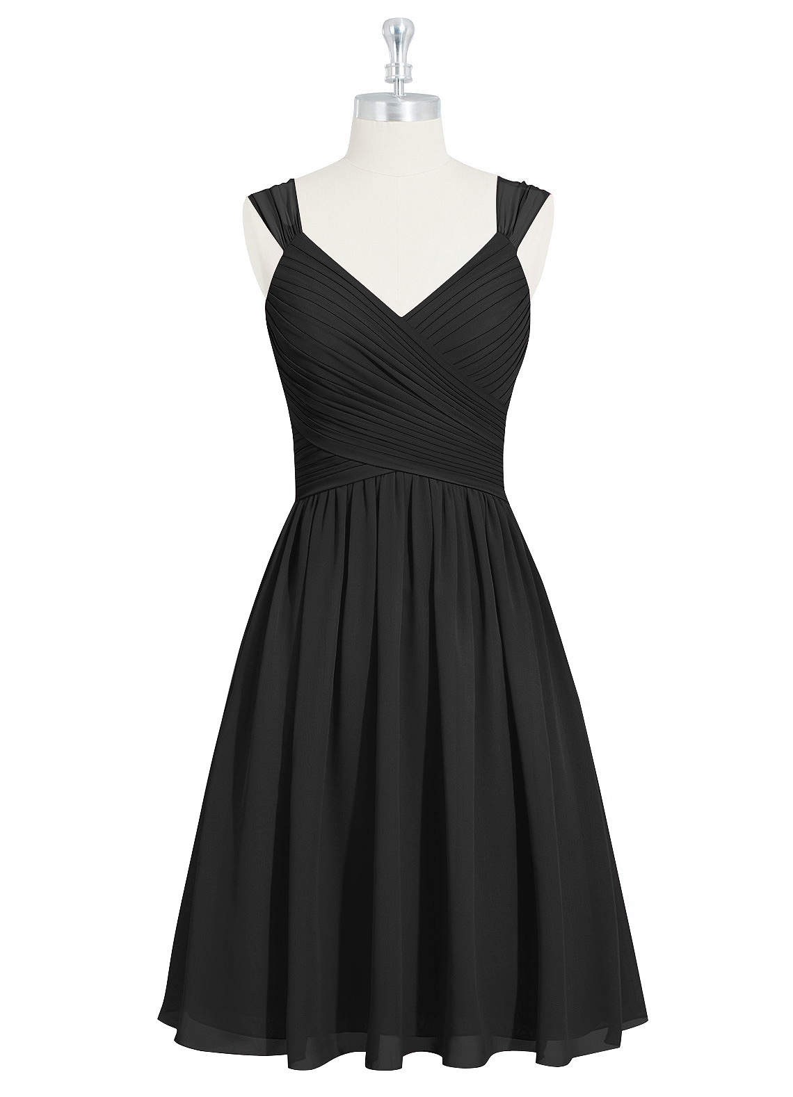 Azazie Angie Black Chiffon Bridesmaid Dresses | Azazie Azazie Angie Black Chiffon Bridesmaid Dresses | Azazie