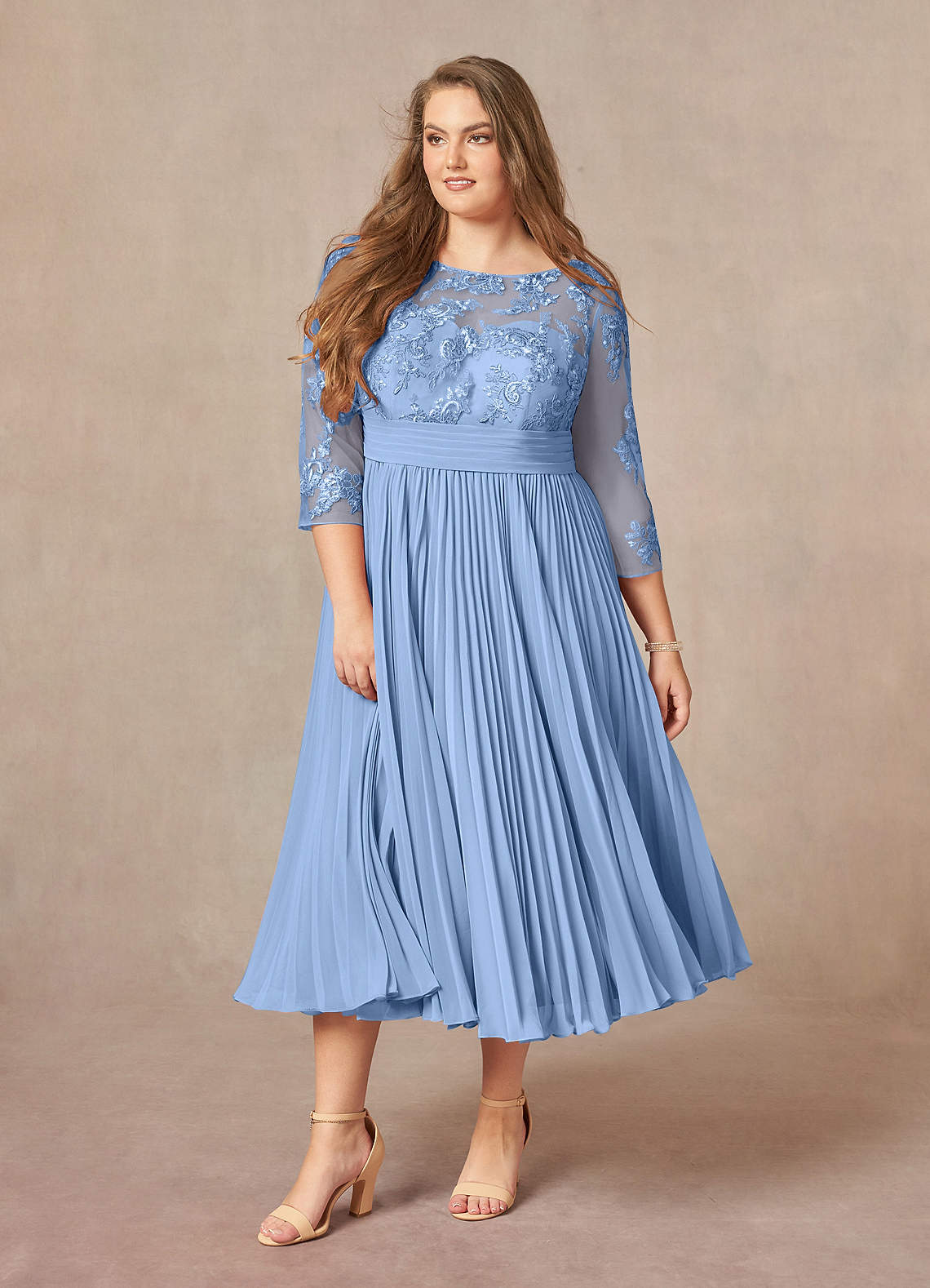 Blue Tea Dresses