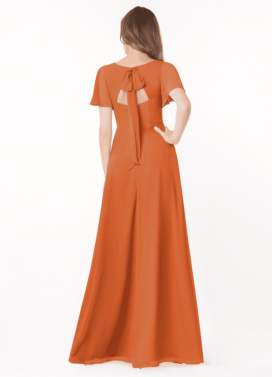 cinnamon chiffon bridesmaid dress Bridesmaid Dress Cinnamon One Shoulder Sheath/Column Ruched Chiffon Bridesmaid Dresses with Slit