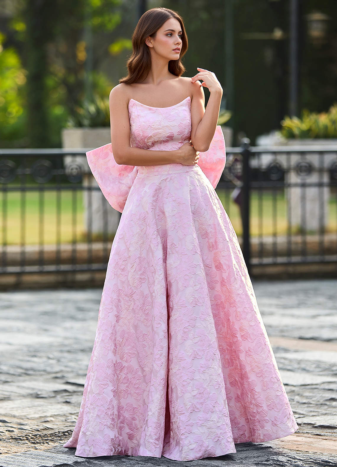 Zora Rose Eternal Bloom Lace Prom Dress Ready to Ship