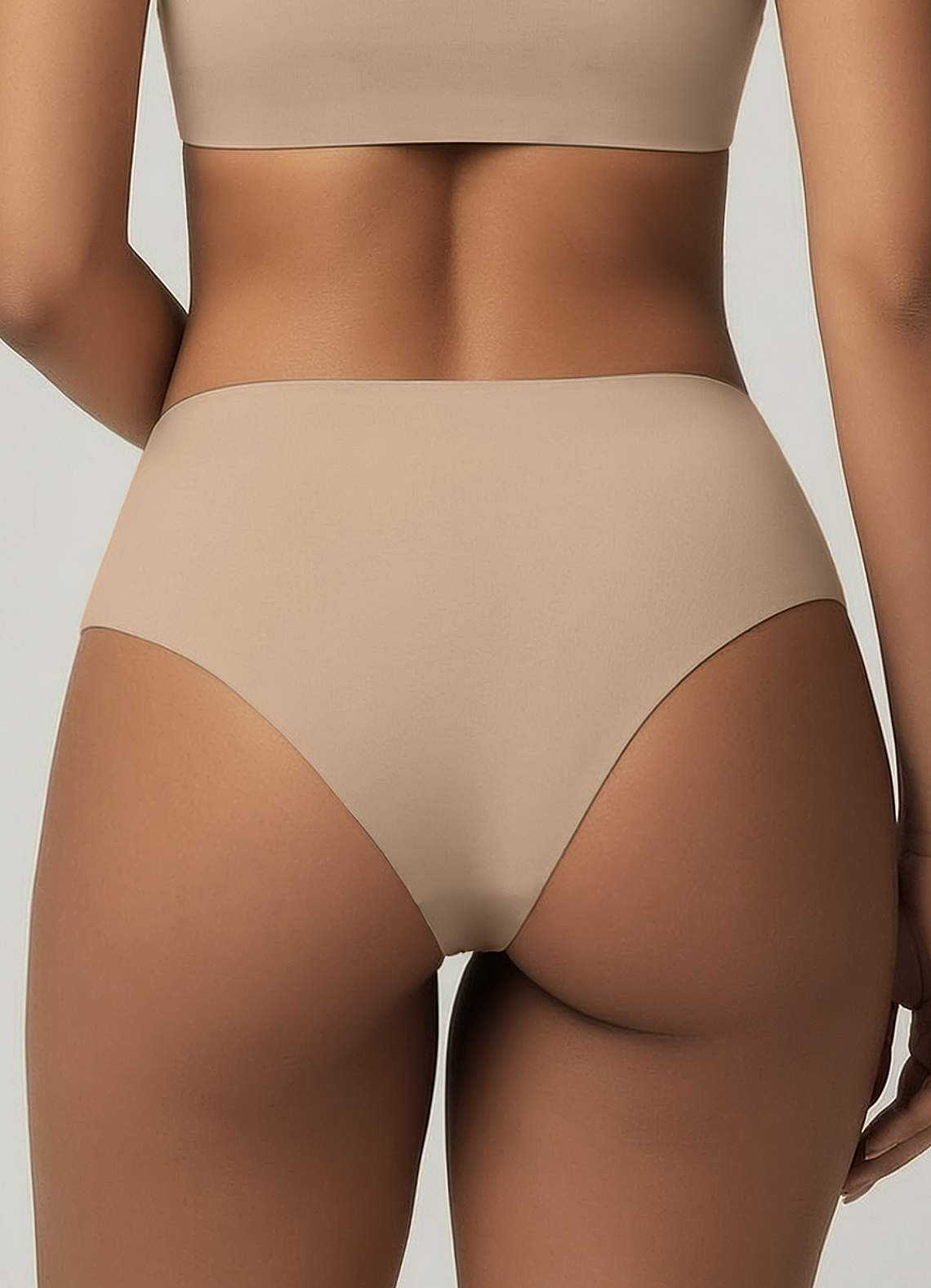 front High Waist Tummy Control Seamless Thongs