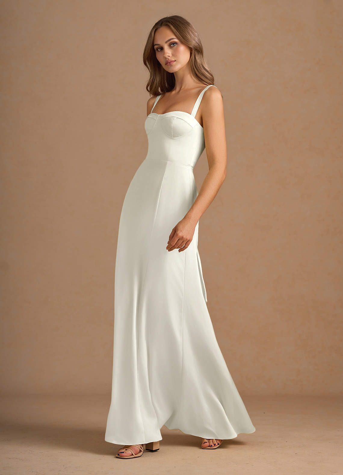 Amaris Cream Maxi Dress image1