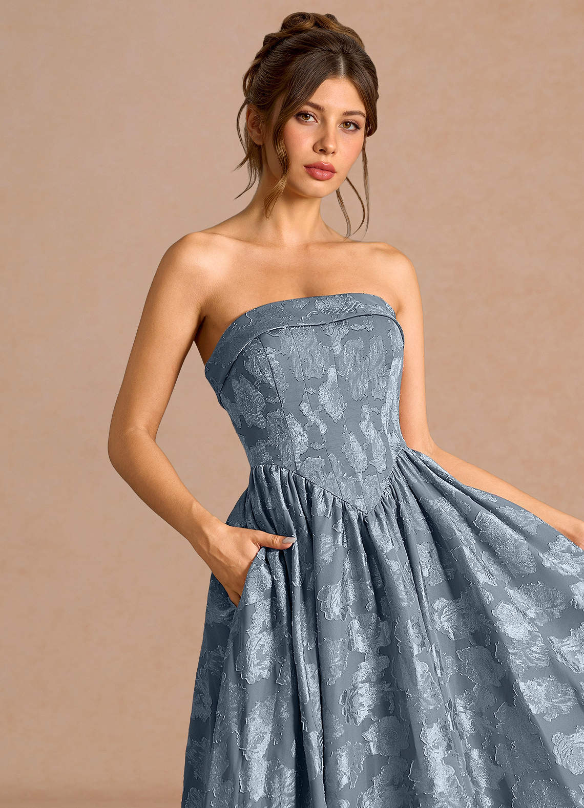 farm rio savana dream strapless midi dress Caramel Savana Dream Maxi Dress – FARM Rio