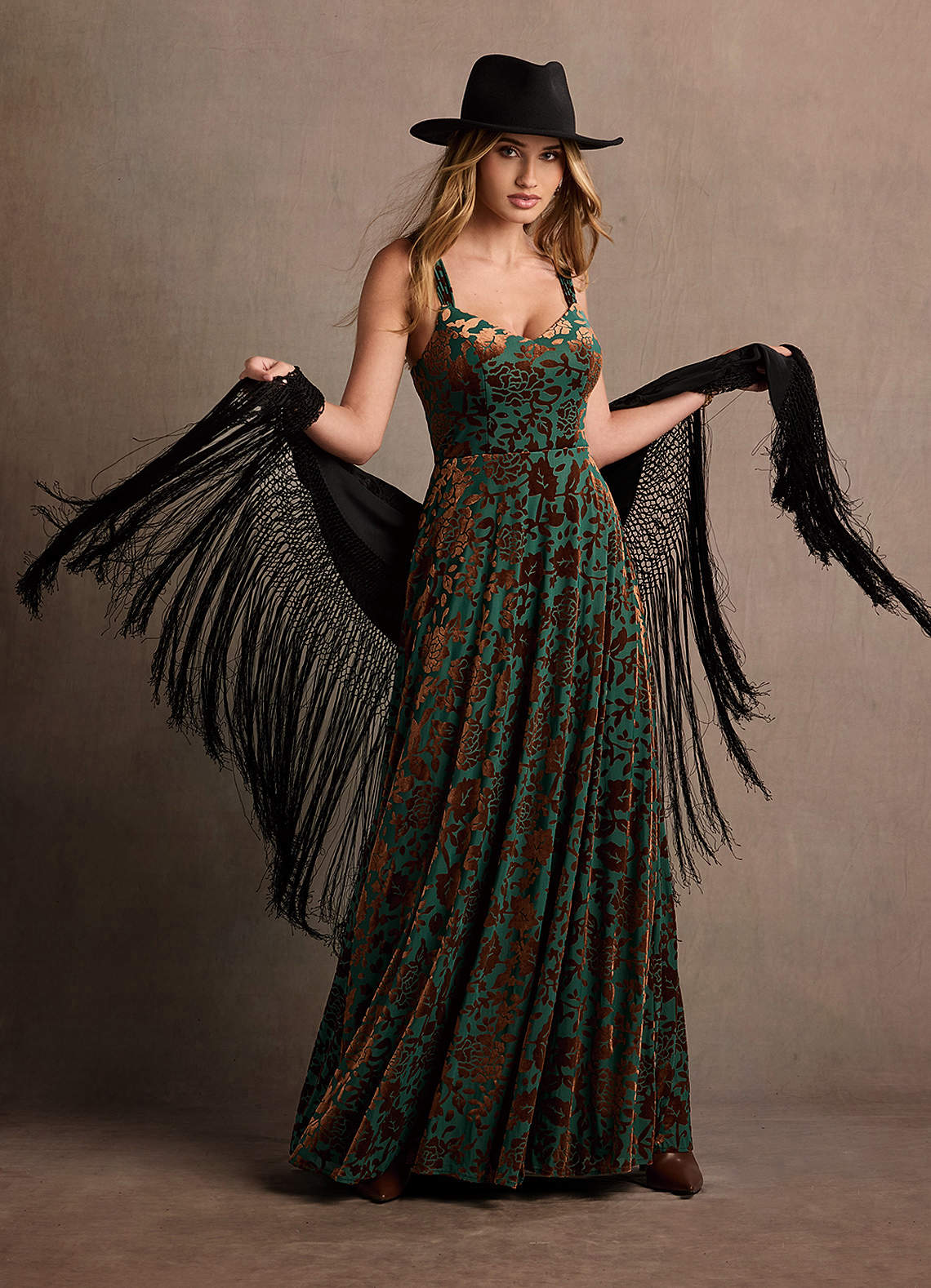 Kleid Helena Teal Multi image1