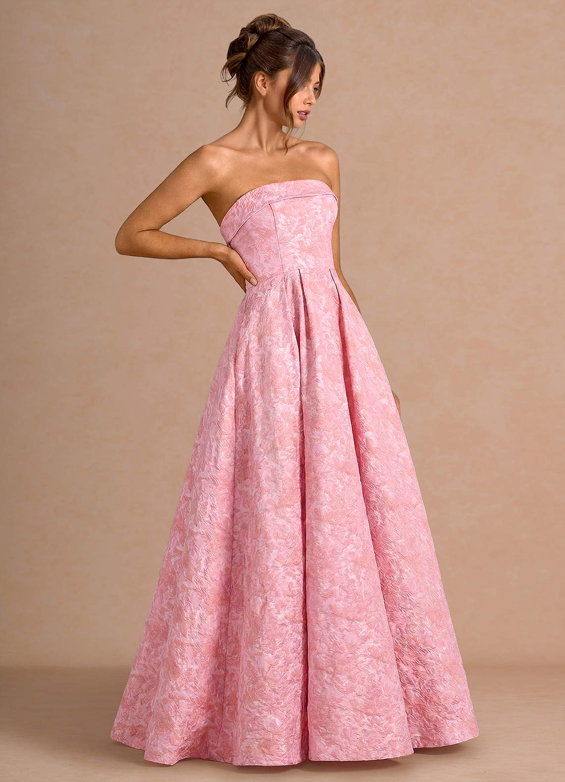 Emberlyn Pink Multi Maxi Dress image3