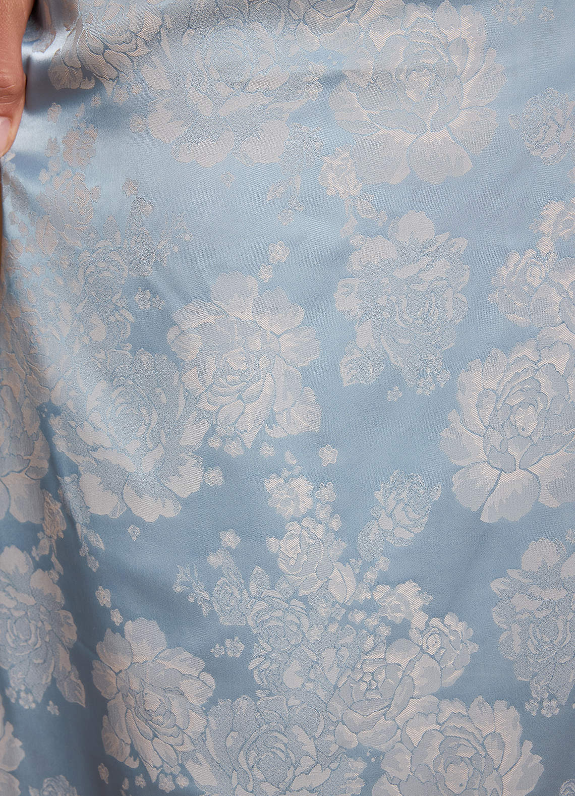 Chrissy Puuterinsininen Maxi mekko image6